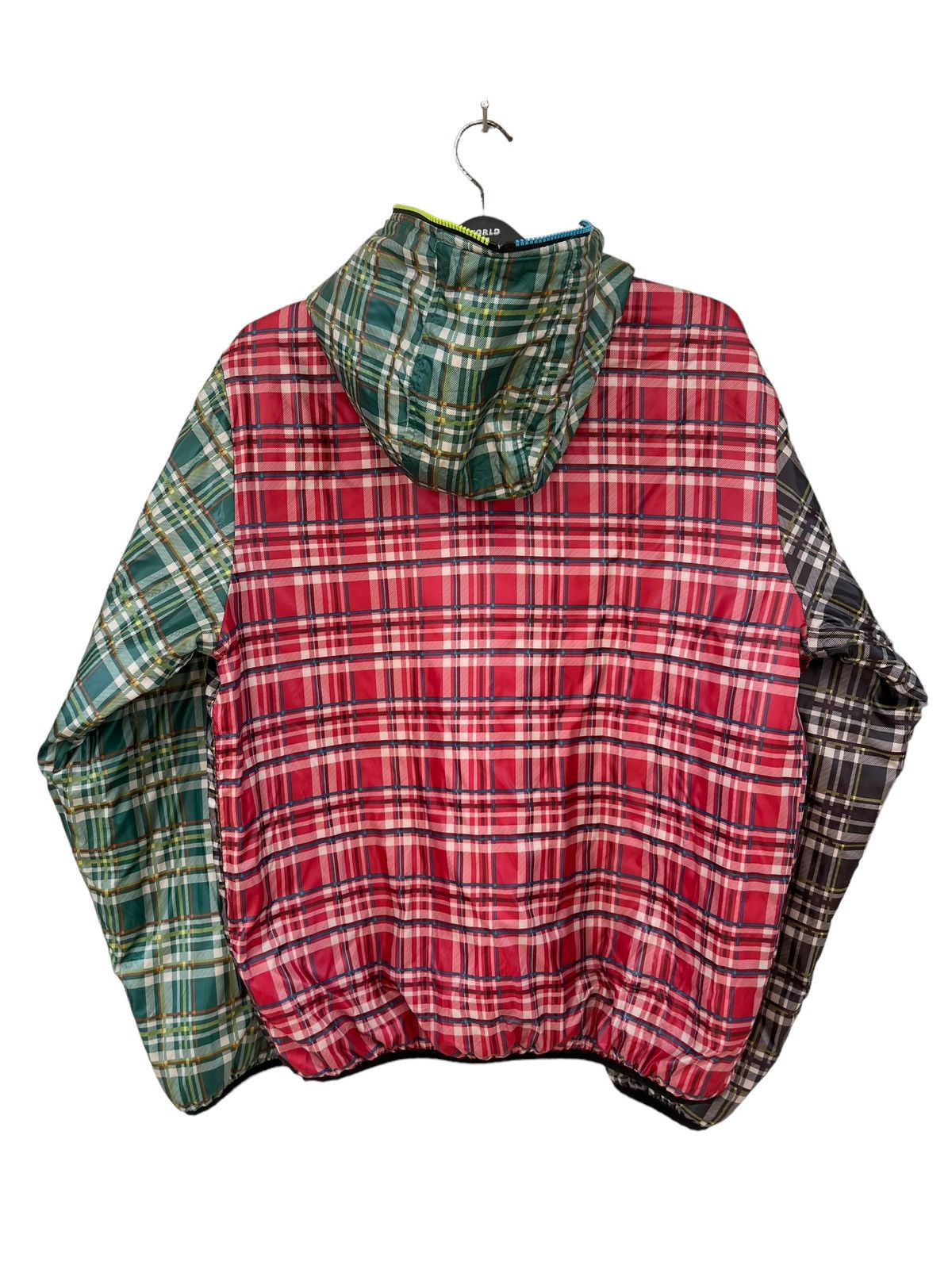 Quiksilver Vintage 2000s Quiksilver Multi Colour Reversible Puffer hood Size US XL / EU 56 / 4 - 12 Thumbnail