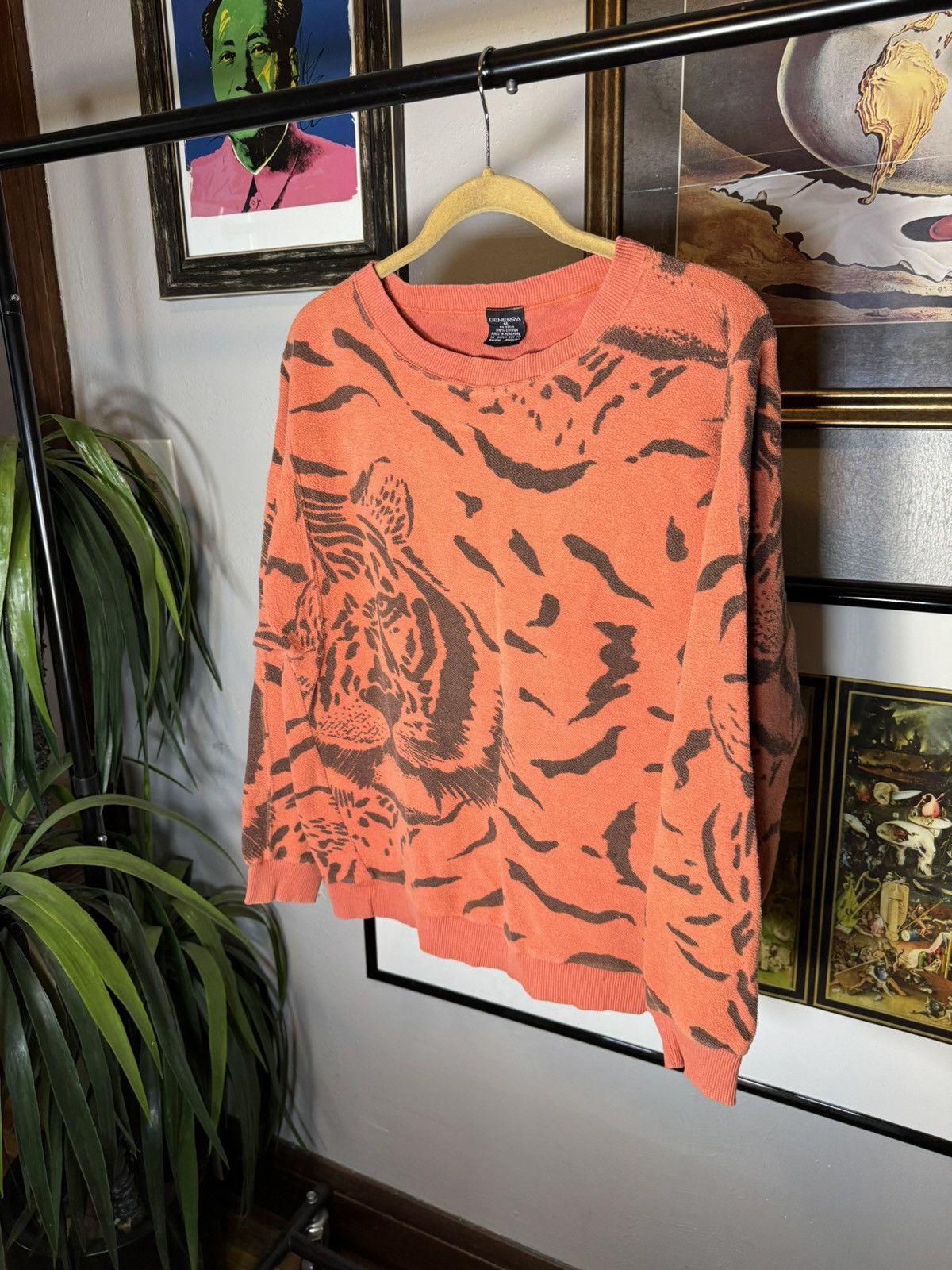 Vintage Vintage Tiger AOP Sweatshirt Size US M / EU 48-50 / 2 - 3 Thumbnail