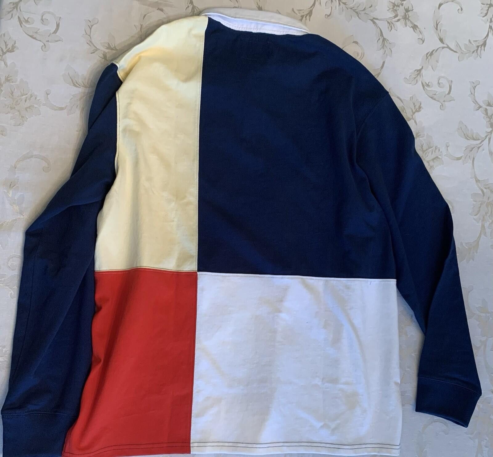 Old Navy Old Navy Men’s XLT Color-Block Rugby Polo Size US XL / EU 56 / 4 - 2 Thumbnail