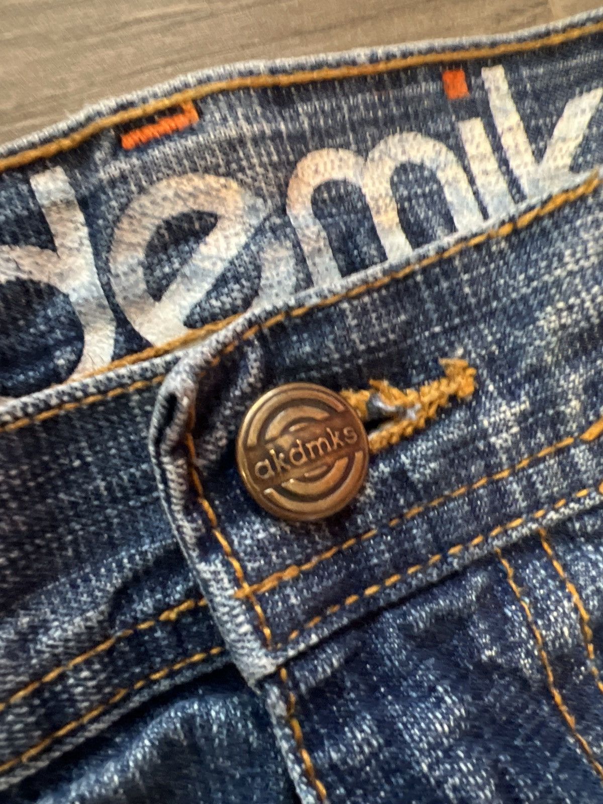 Akademiks × Vintage Crazy Y2K Akademiks Baggy Jeans Skate 34x34 Size US 34 / EU 50 - 7 Thumbnail