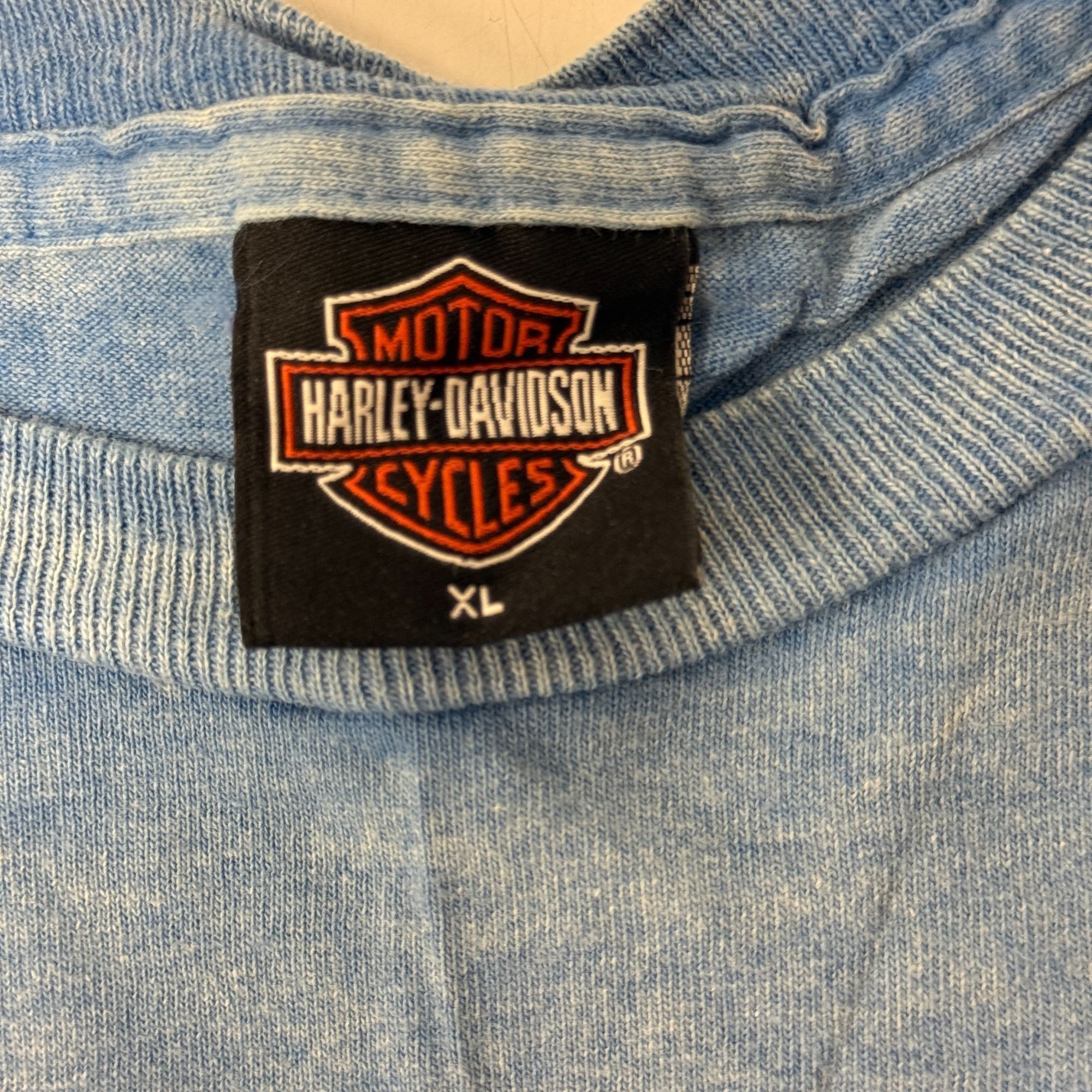 Harley Davidson Motorcycle Holoubek Blue Stonewash Daytona Bike Week T Shirt Size US XL / EU 56 / 4 - 6 Thumbnail