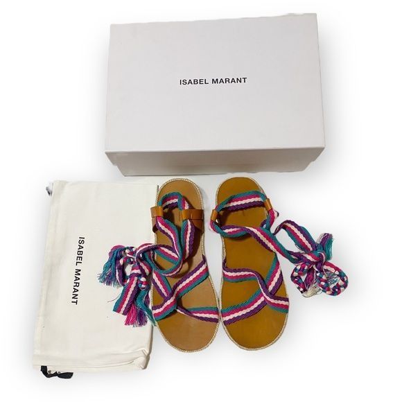 New in Box Isabel Marant Malay Espadrille Sandals Size 40E
