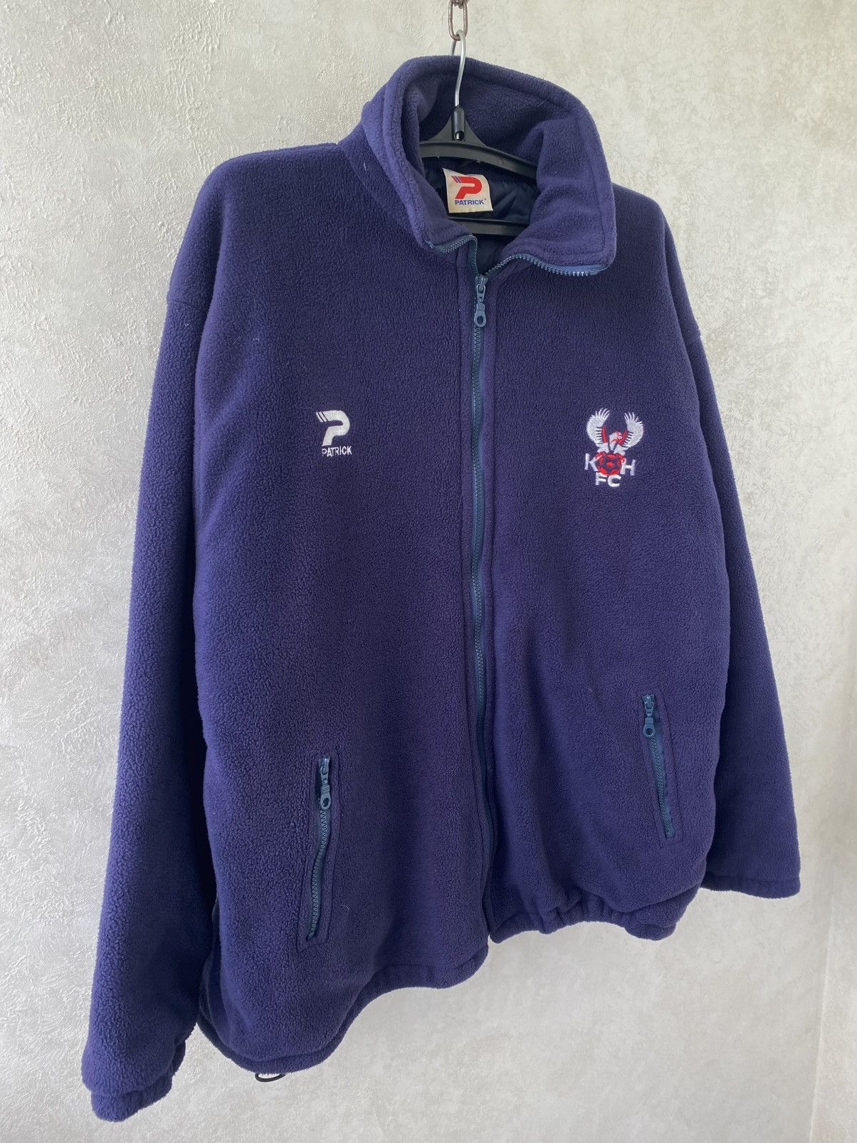 Other Vintage Kidderminster Harriers Fleece Training Soccer Jacket Size US XL / EU 56 / 4 - 3 Thumbnail