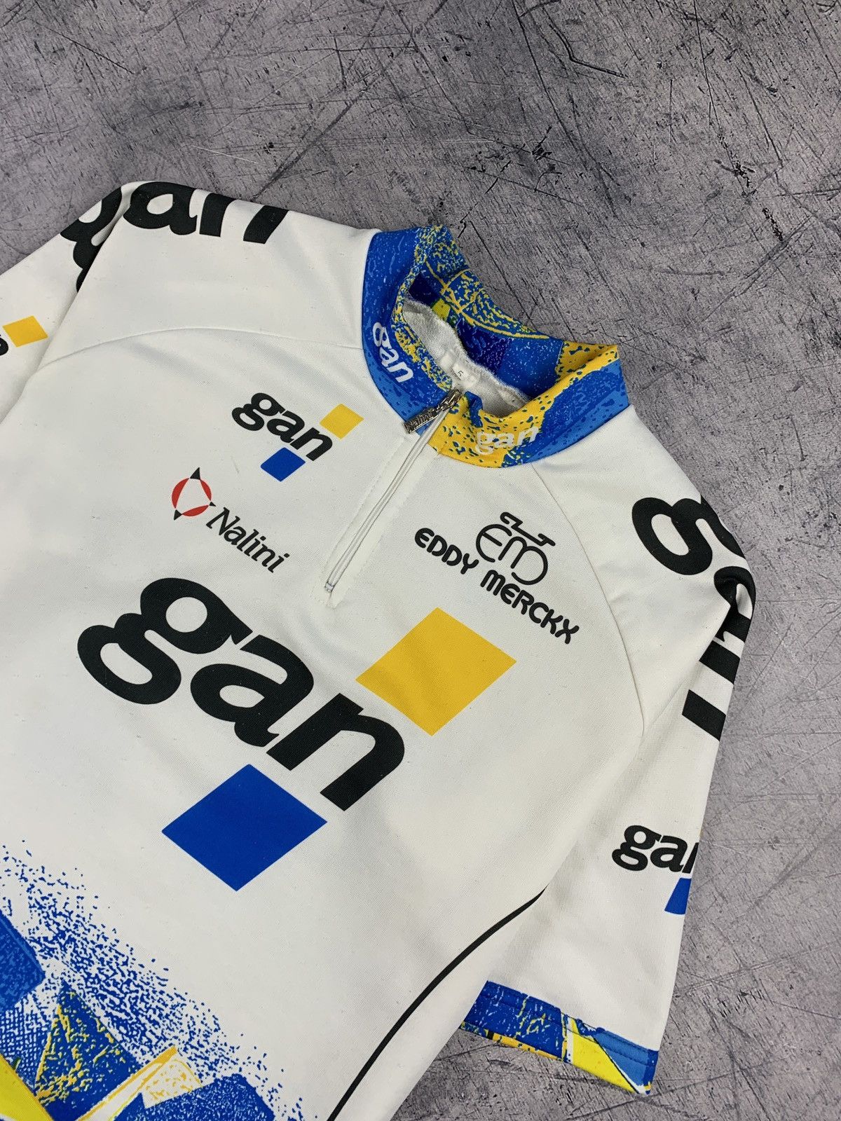Sports Specialties Vintage Eddy Merckh Cycling Jersey Short Sleeve Size 5 Size US M / EU 48-50 / 2 - 2 Thumbnail