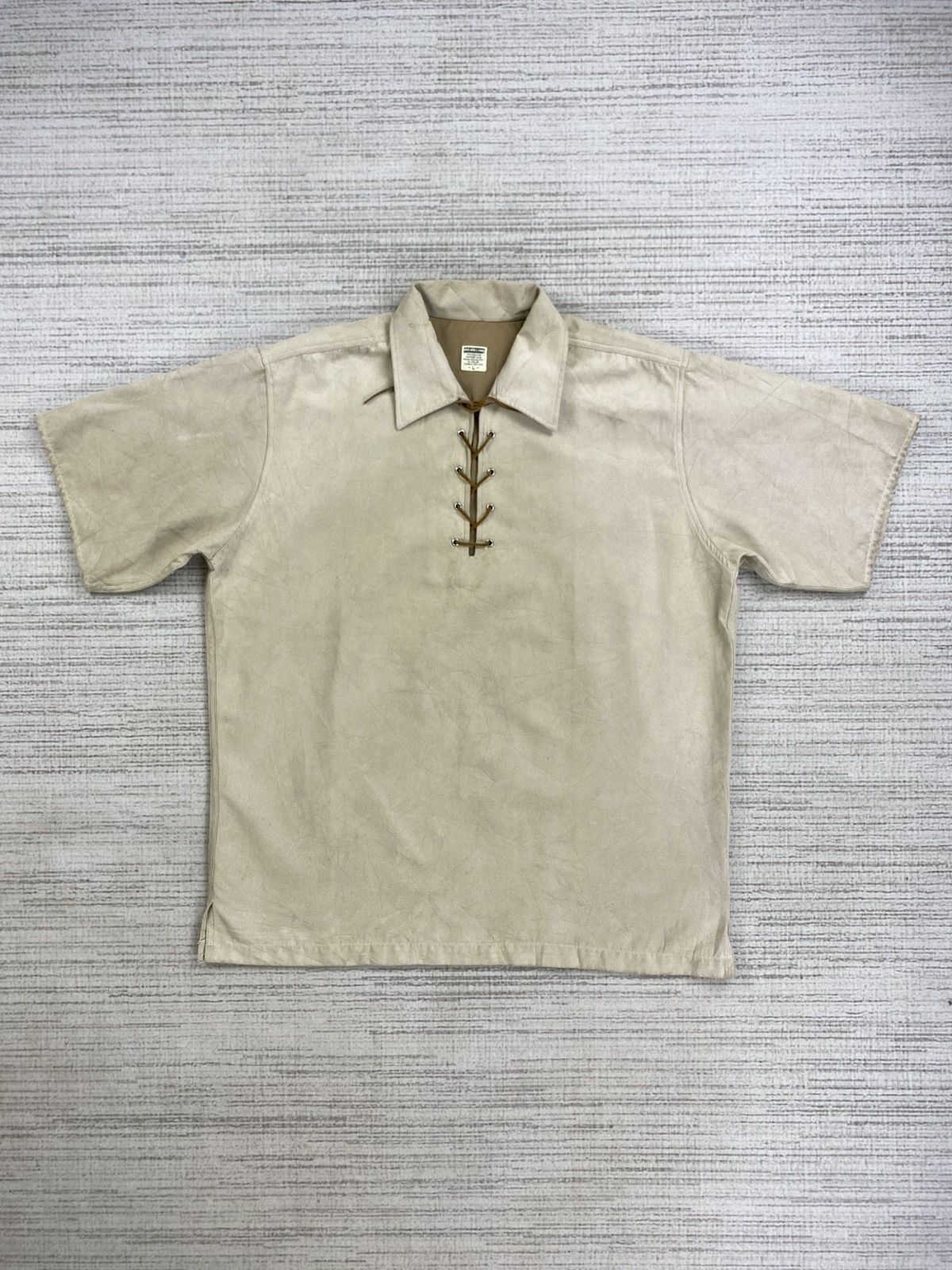 Designer × Japanese Brand × Vintage Vintage Mulholland Men’s Tops Retro Casual Shortsleeve Shirt Size US M / EU 48-50 / 2 - 1 Thumbnail