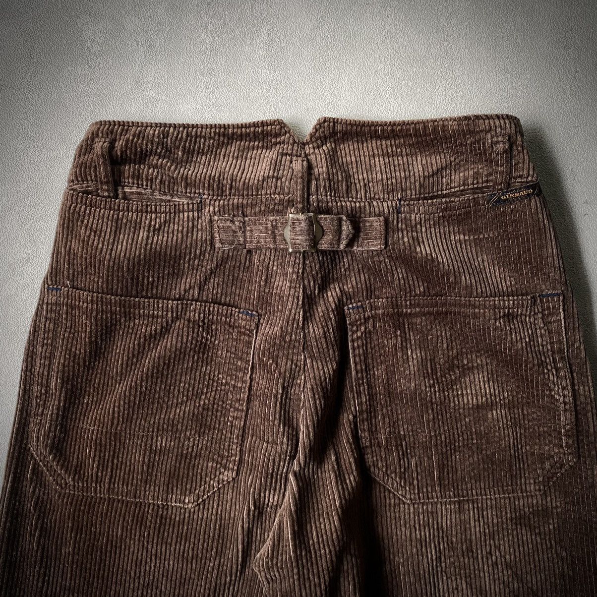 marithe francois girbaud corduroy buckle back pants