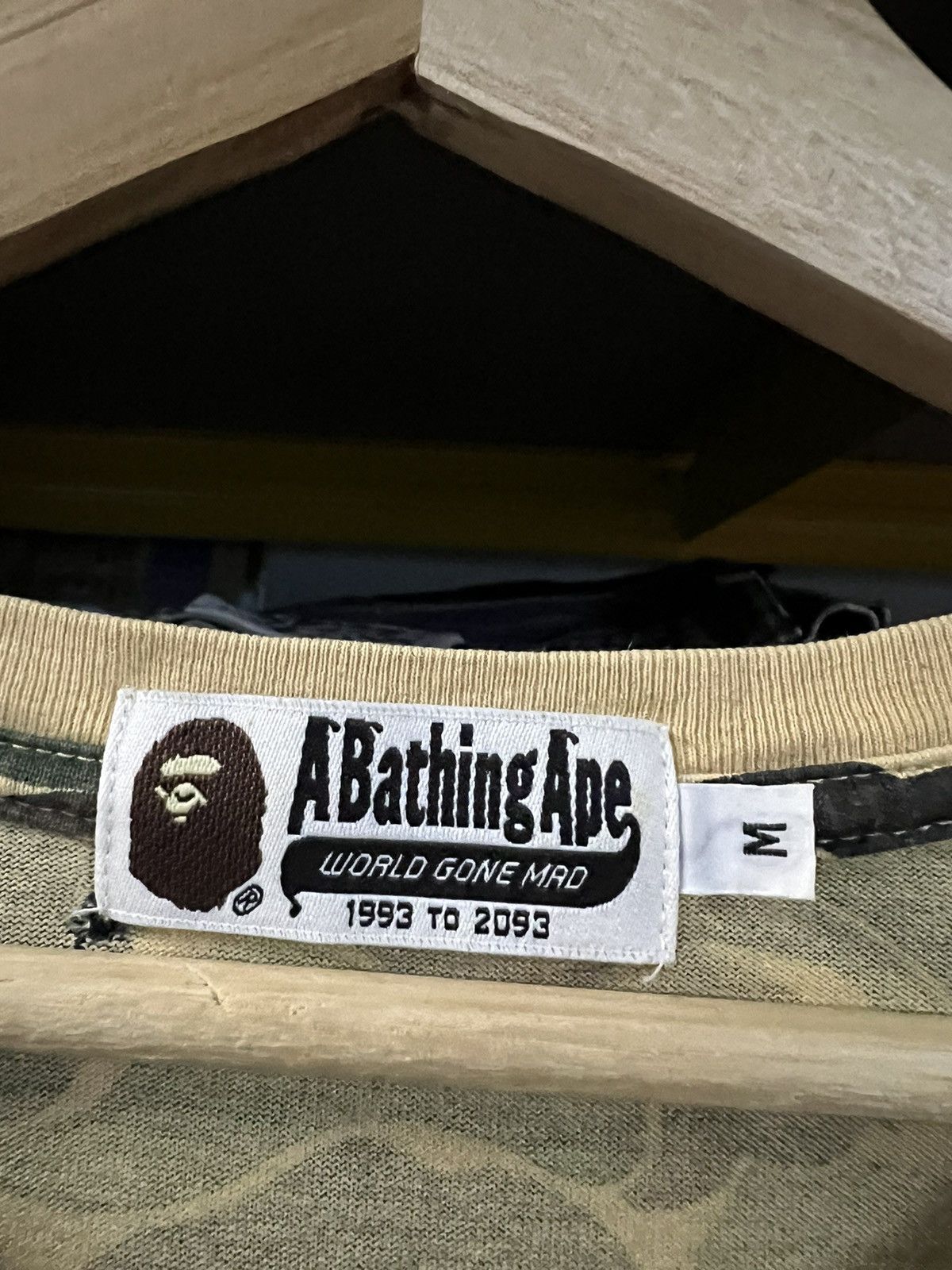 Bape VTG A BATHING APE CAMO SHIRT VERY RARE Size US S / EU 44-46 / 1 - 9 Thumbnail