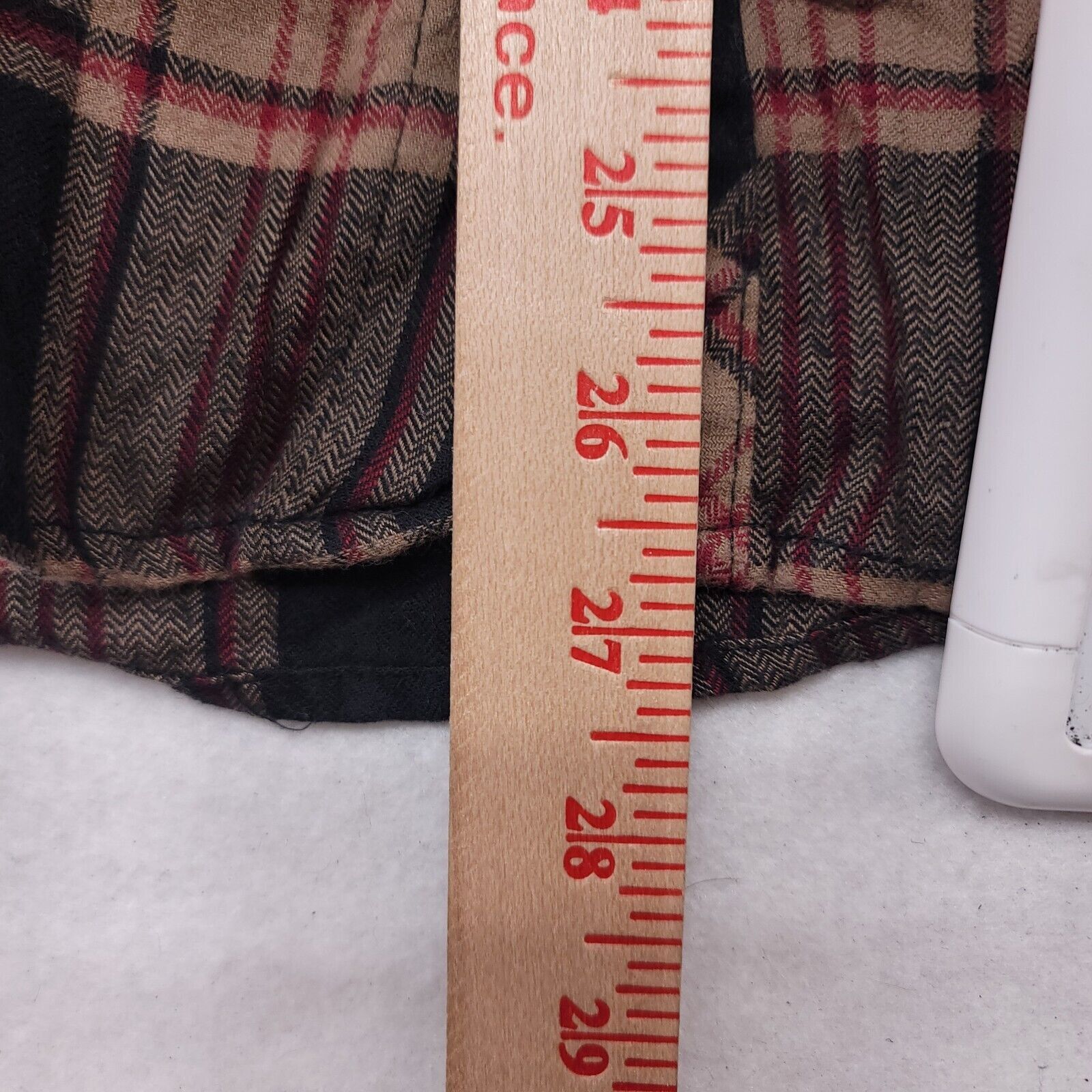 O'Neill O'Neill Tartan Flannel Shirt Mens Size Small S Black Brown Size US S / EU 44-46 / 1 - 6 Thumbnail