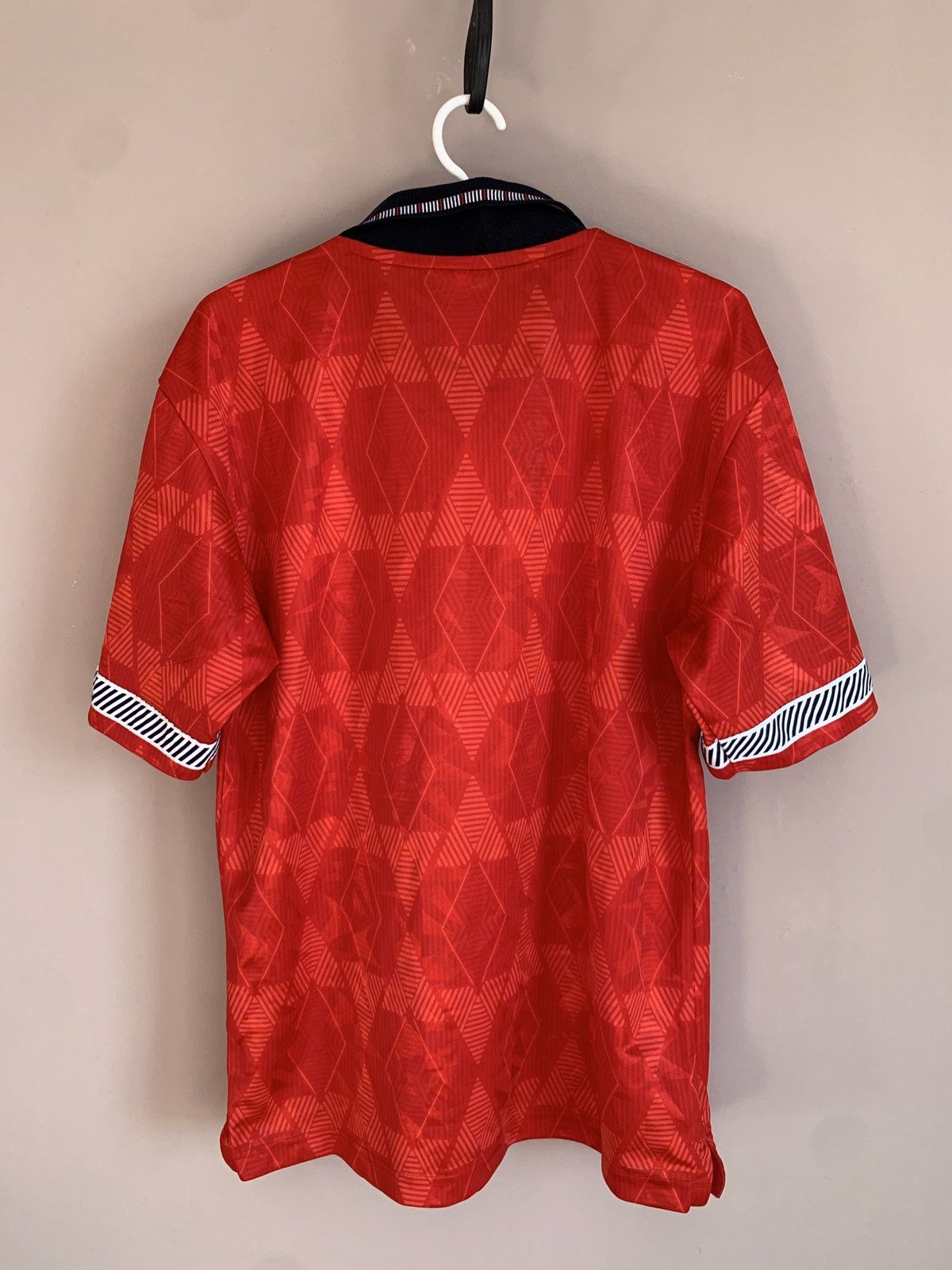 Vintage England 1990 Away Football Shirt Retro Score Draw Soccer M Size US M / EU 48-50 / 2 - 2 Thumbnail