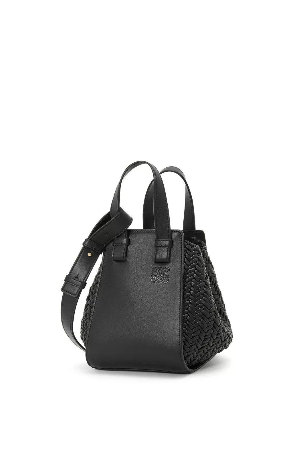 Loewe LOEWE Hammock Compact Black Leather Bag New Authentic Size ONE SIZE - 1 Thumbnail