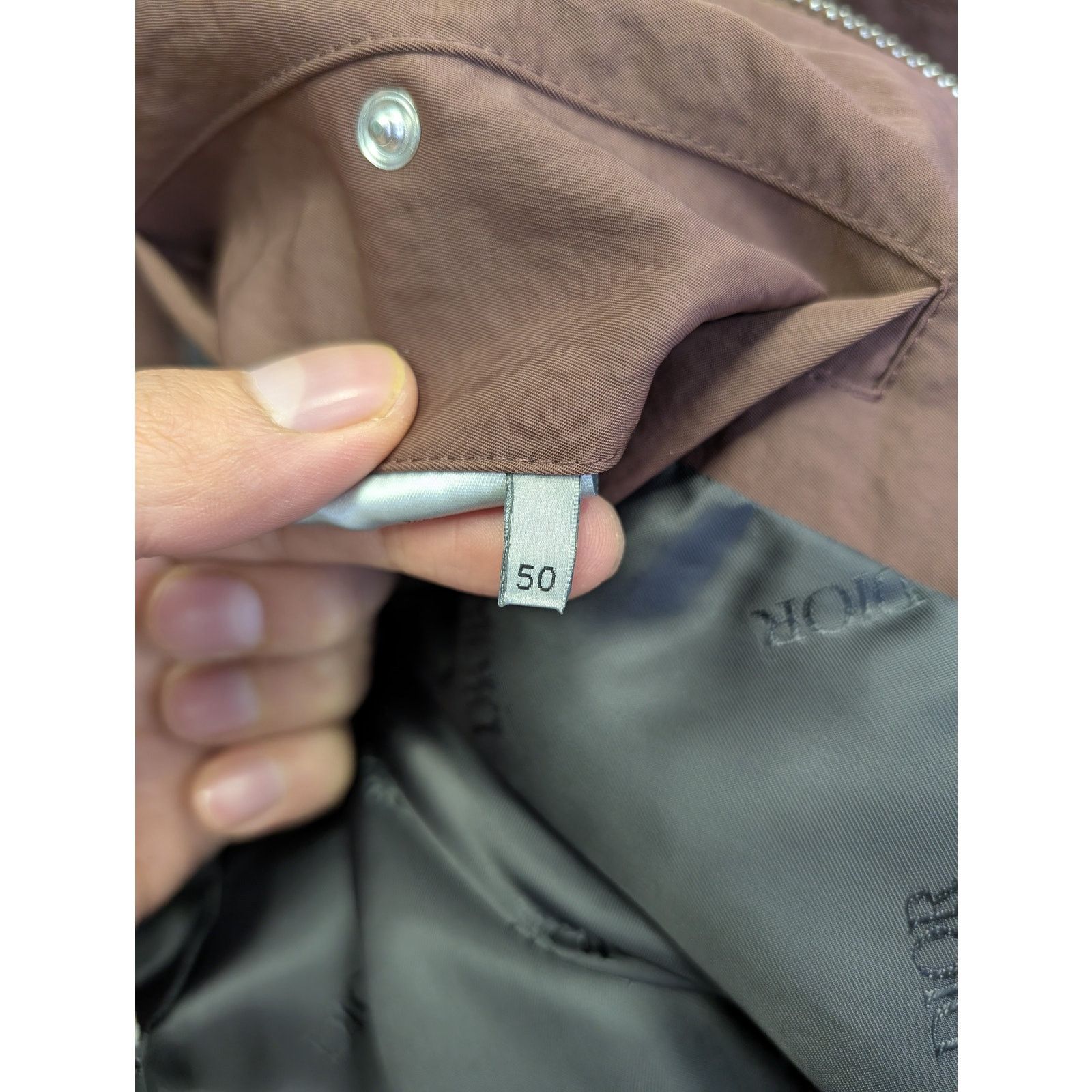 Dior × Travis Scott o1rshd1 Cactus Jack Embroidered Bomber Jacket in Bordeaux Size US M / EU 48-50 / 2 - 16 Thumbnail