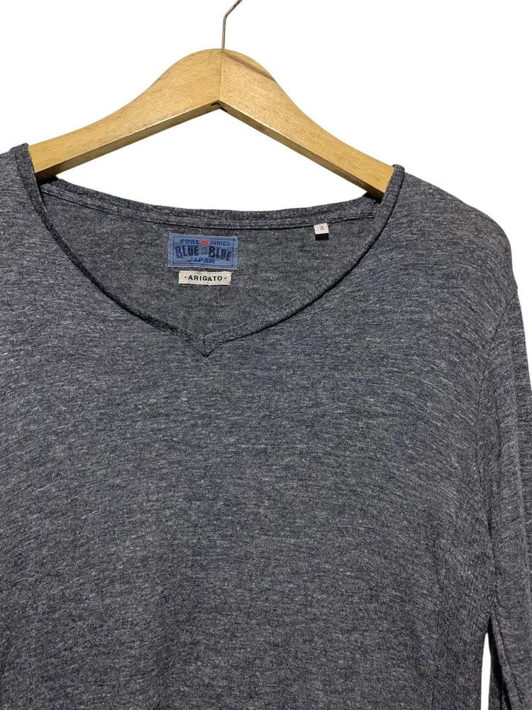 Blue Blue Japan Vintage Blue Blue Japan pure indigo longsleeve arigato Size US S / EU 44-46 / 1 - 4 Thumbnail