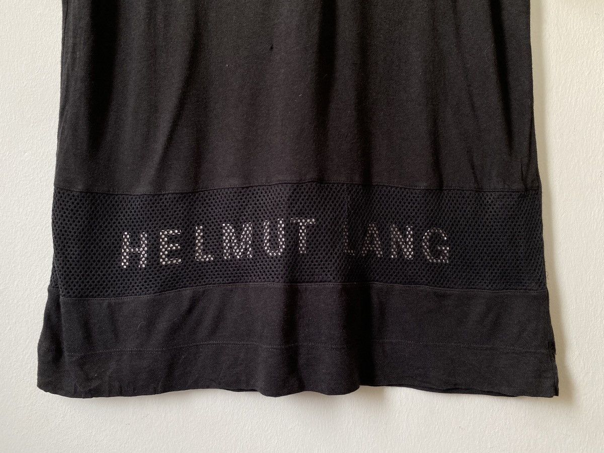 Helmut Lang Helmut Lang Mesh Combo Tee Size US L / EU 52-54 / 3 - 3 Thumbnail