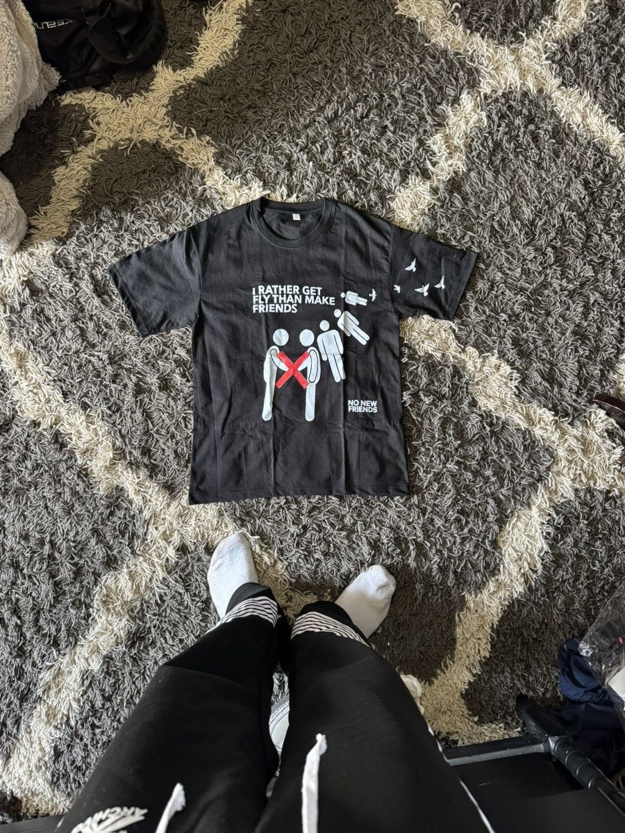 Other black red and white graphic tee Size US M / EU 48-50 / 2 - 1 Thumbnail