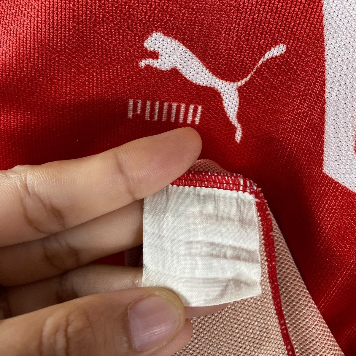 Puma × Vintage Vintage 80's PUMA Long Sleeve Jersey Large Size Size US L / EU 52-54 / 3 - 7 Thumbnail