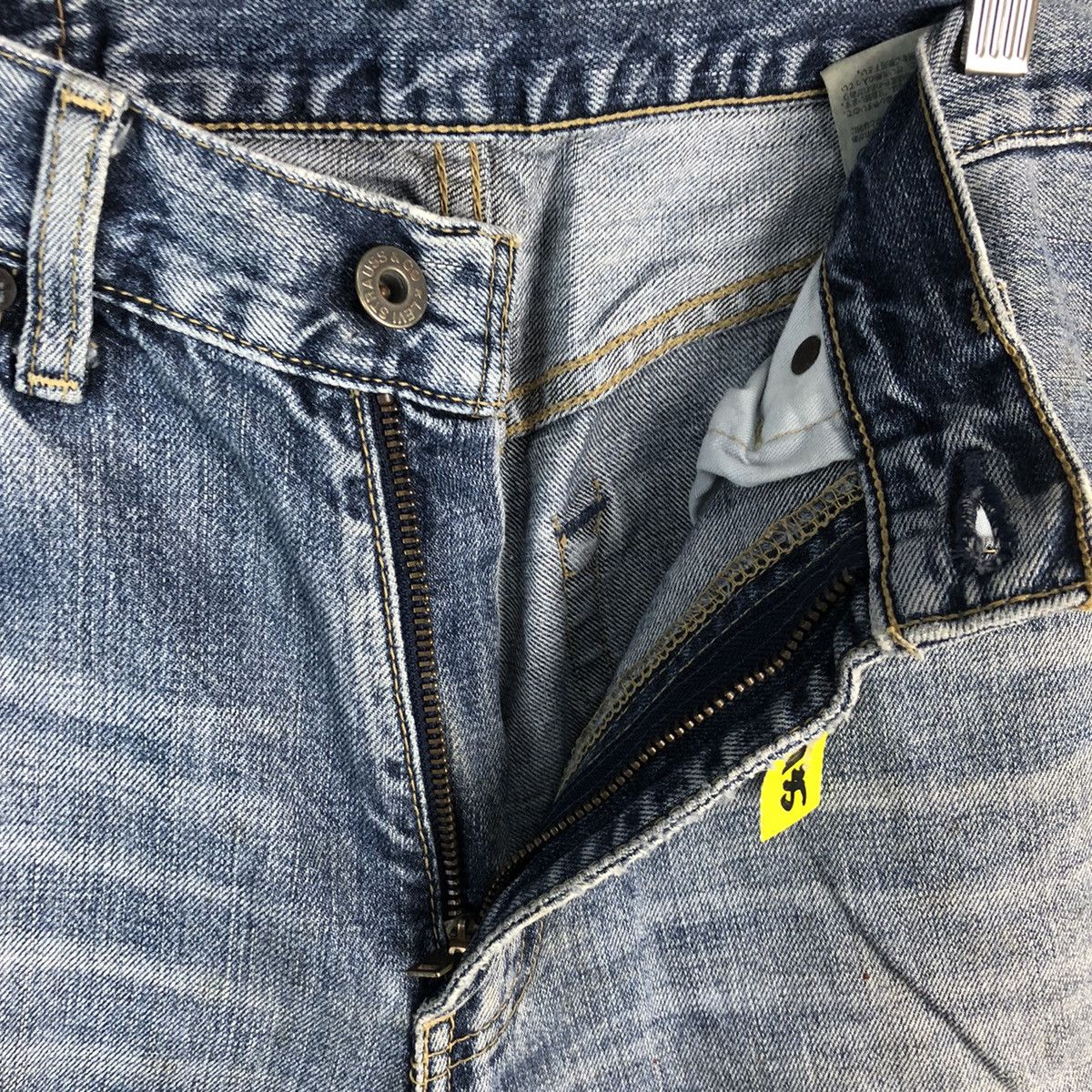Levi's Levis Blue Distressed ripped cobain Denim Pants #A1135 Size US 32 / EU 48 - 12 Thumbnail