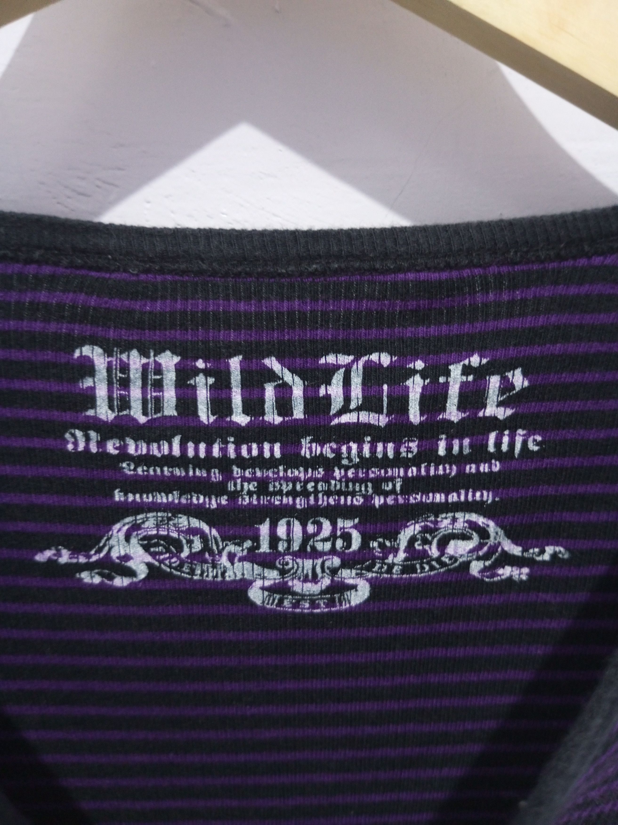 Japanese Brand Japanese mild life poem long sleeve tshirt Size US L / EU 52-54 / 3 - 7 Thumbnail