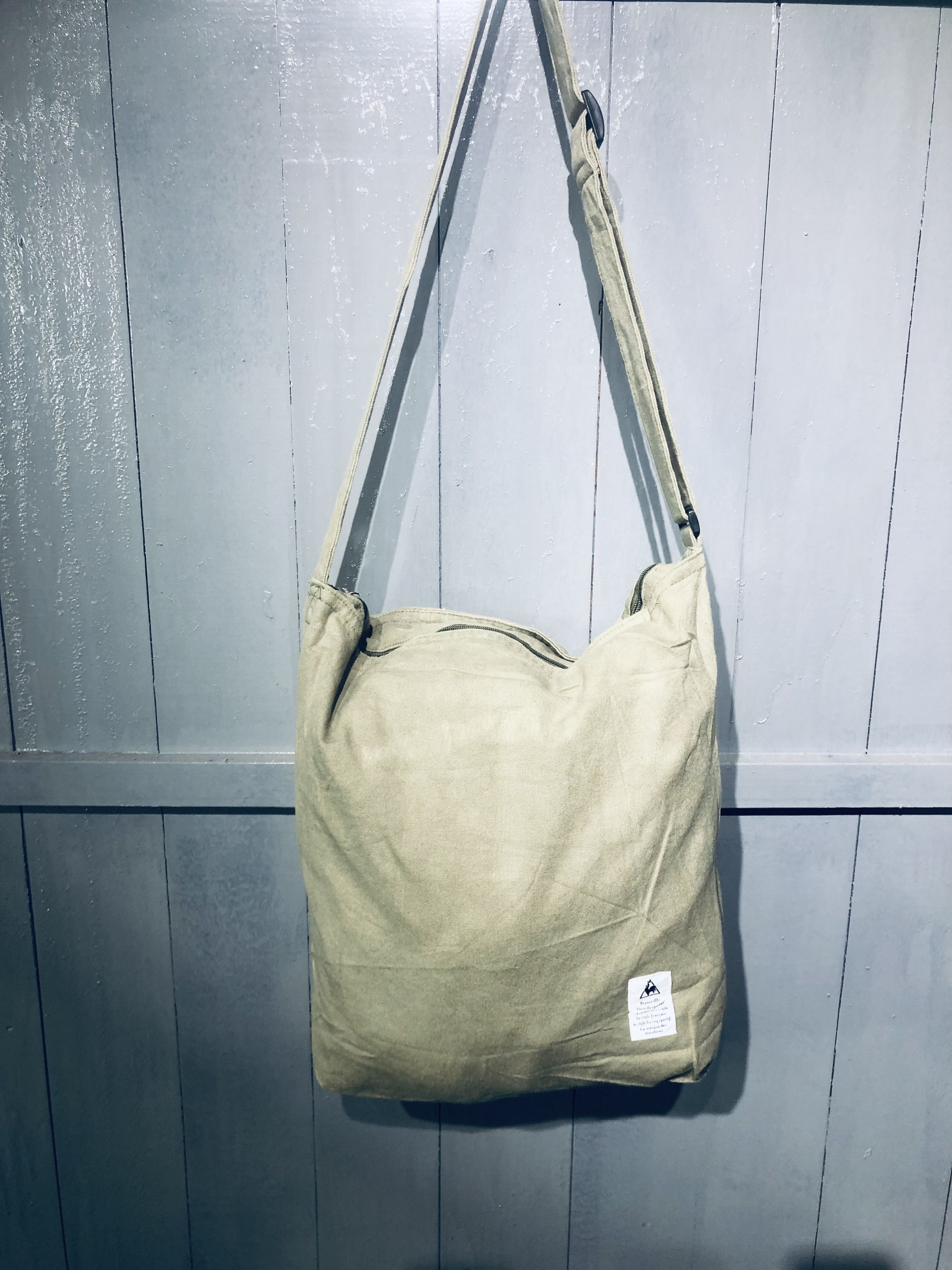 Canvas × Le Coq Sportif LECOQSPORTIF FRANCE 1882 ARMY COLOR STYLE CROSSBODY BAG Size ONE SIZE - 4 Thumbnail