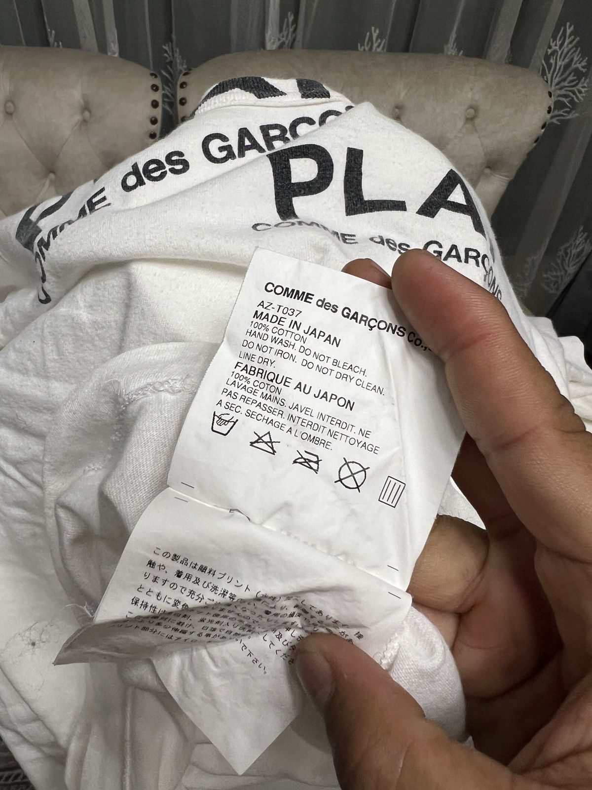 Comme des Garcons × Designer × Japanese Brand COMME DES GARCONS JAPANESE BRAND SHIRT Size M / US 6-8 / IT 42-44 - 7 Thumbnail