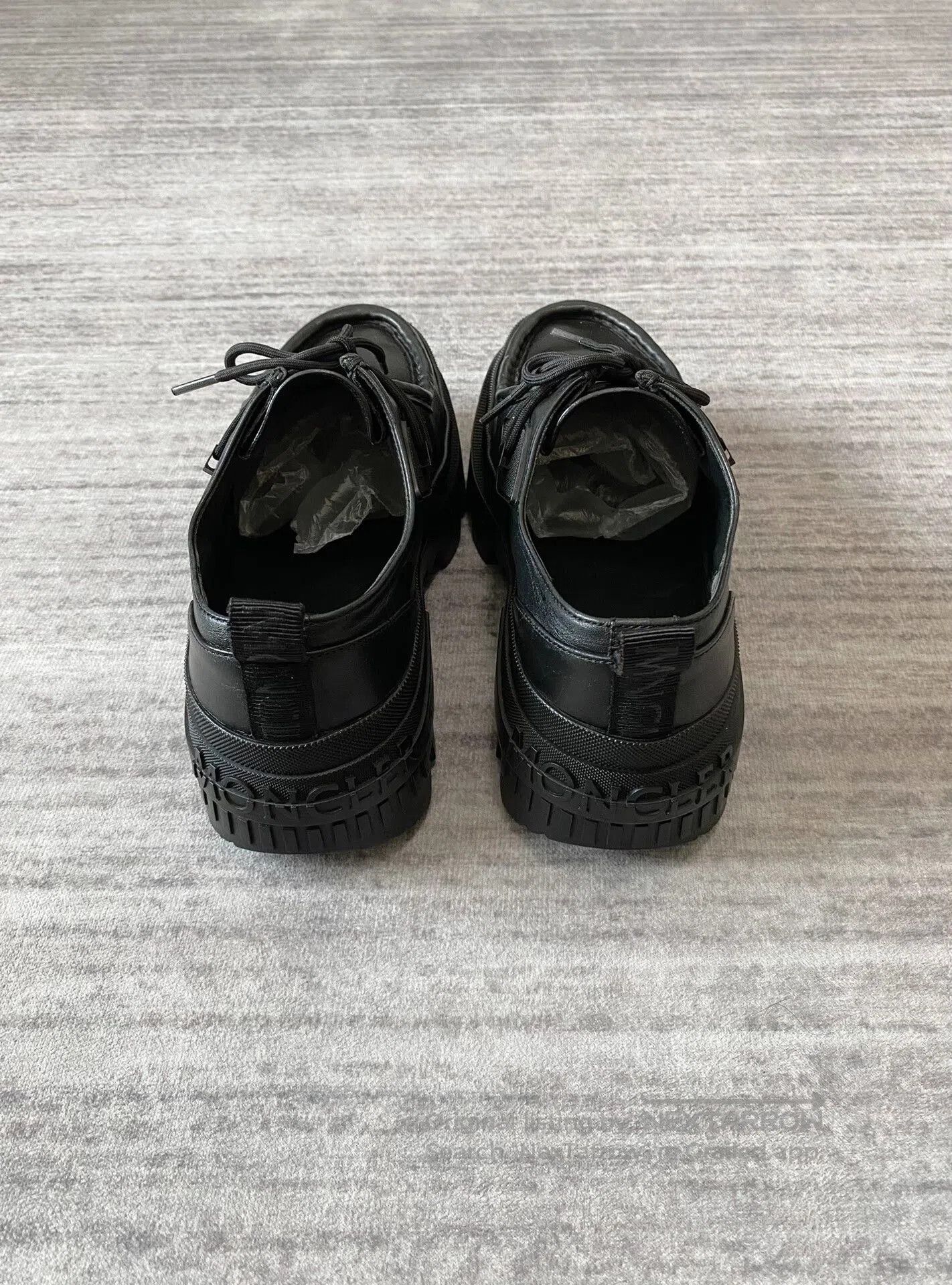 Moncler Moncler Black Layered Derby Loafers. Size US 8.5 / EU 41-42 - 5 Thumbnail