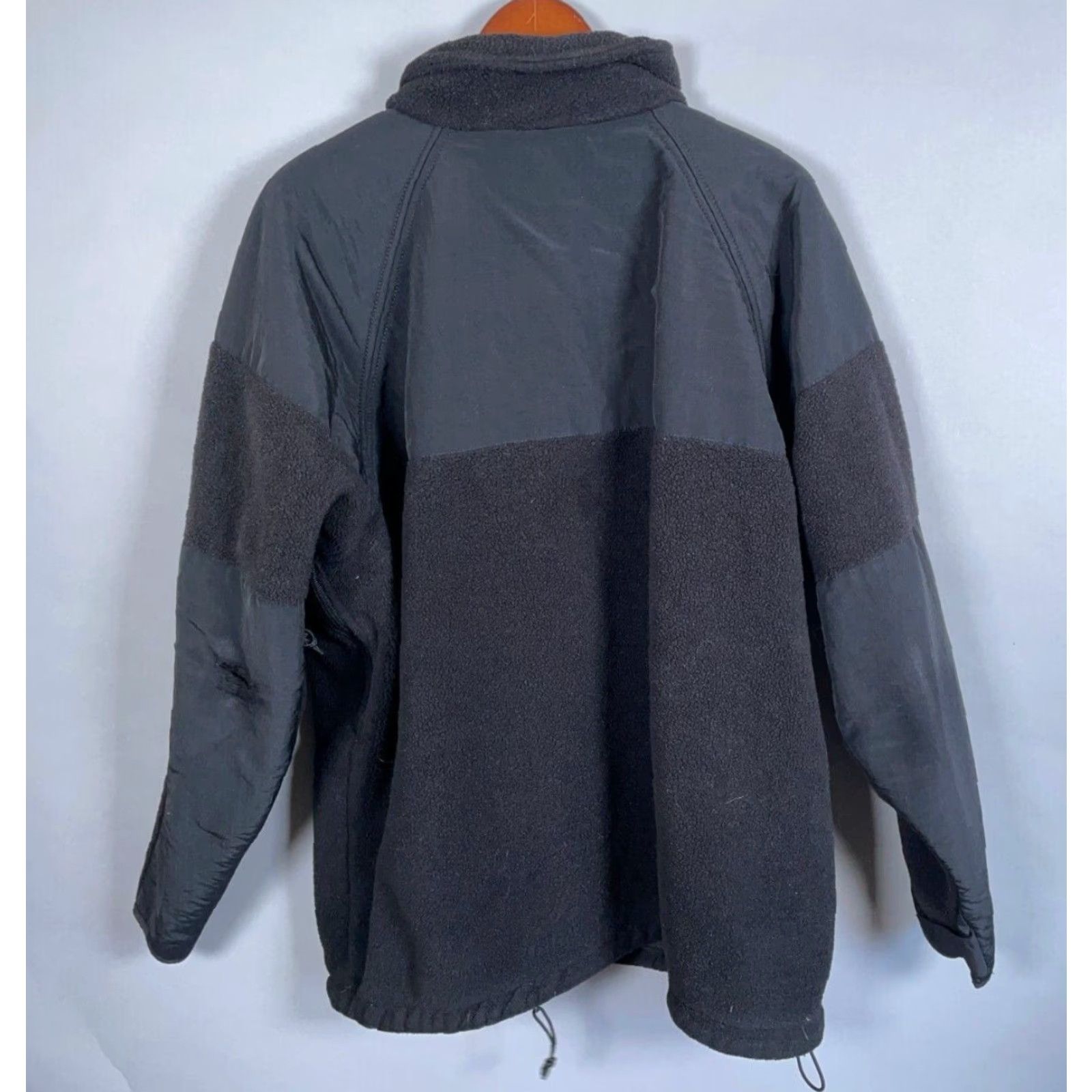 Vintage Beckham DSCP Polartec Fleece Jacket Zip Up Short XL Black Men Adult Regular Coat Jacket Size US XL / EU 56 / 4 - 2 Thumbnail