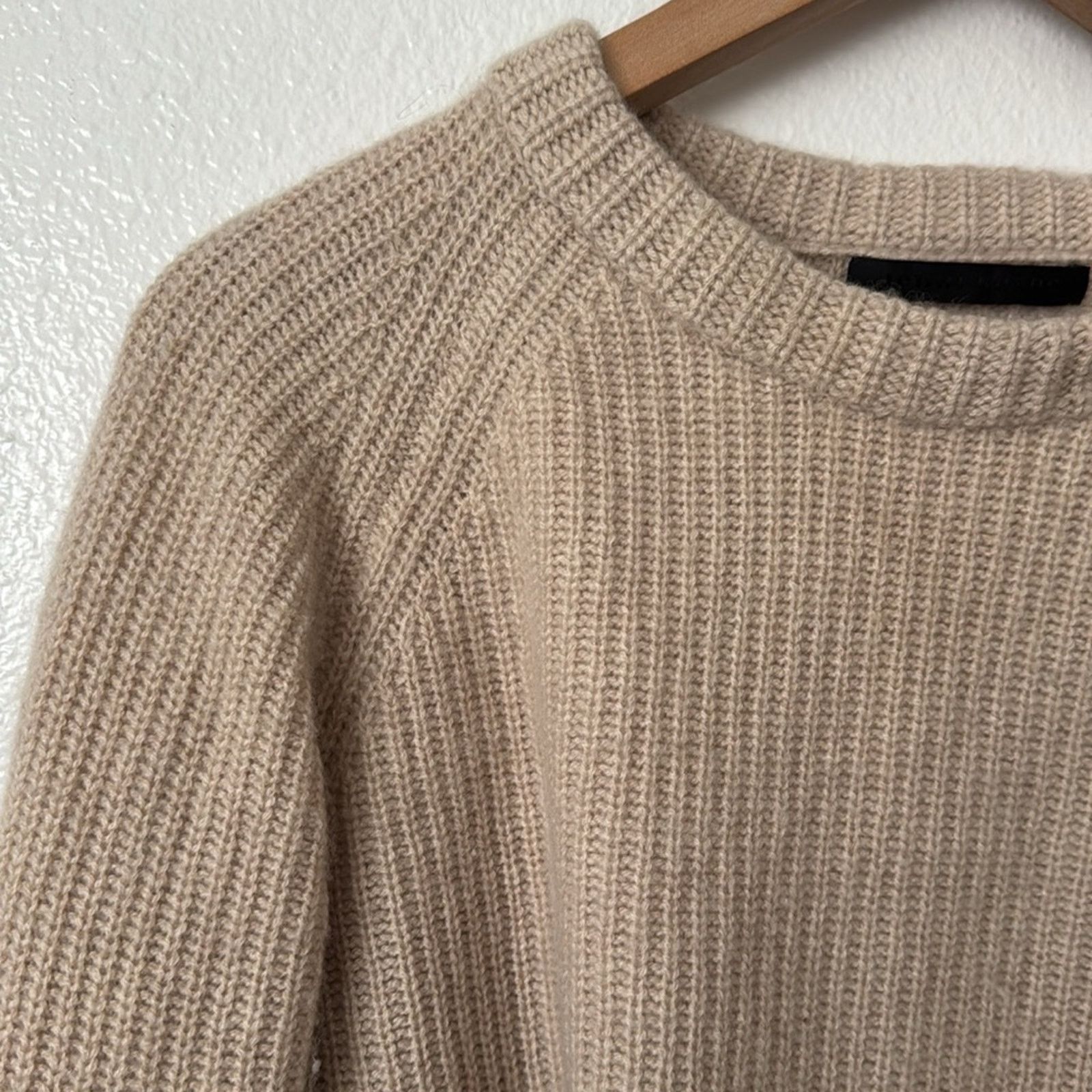 Other Jenni Kayne L Cashmere Fisherman Sweater in Oatmeal Size L / US 10 / IT 46 - 7 Thumbnail
