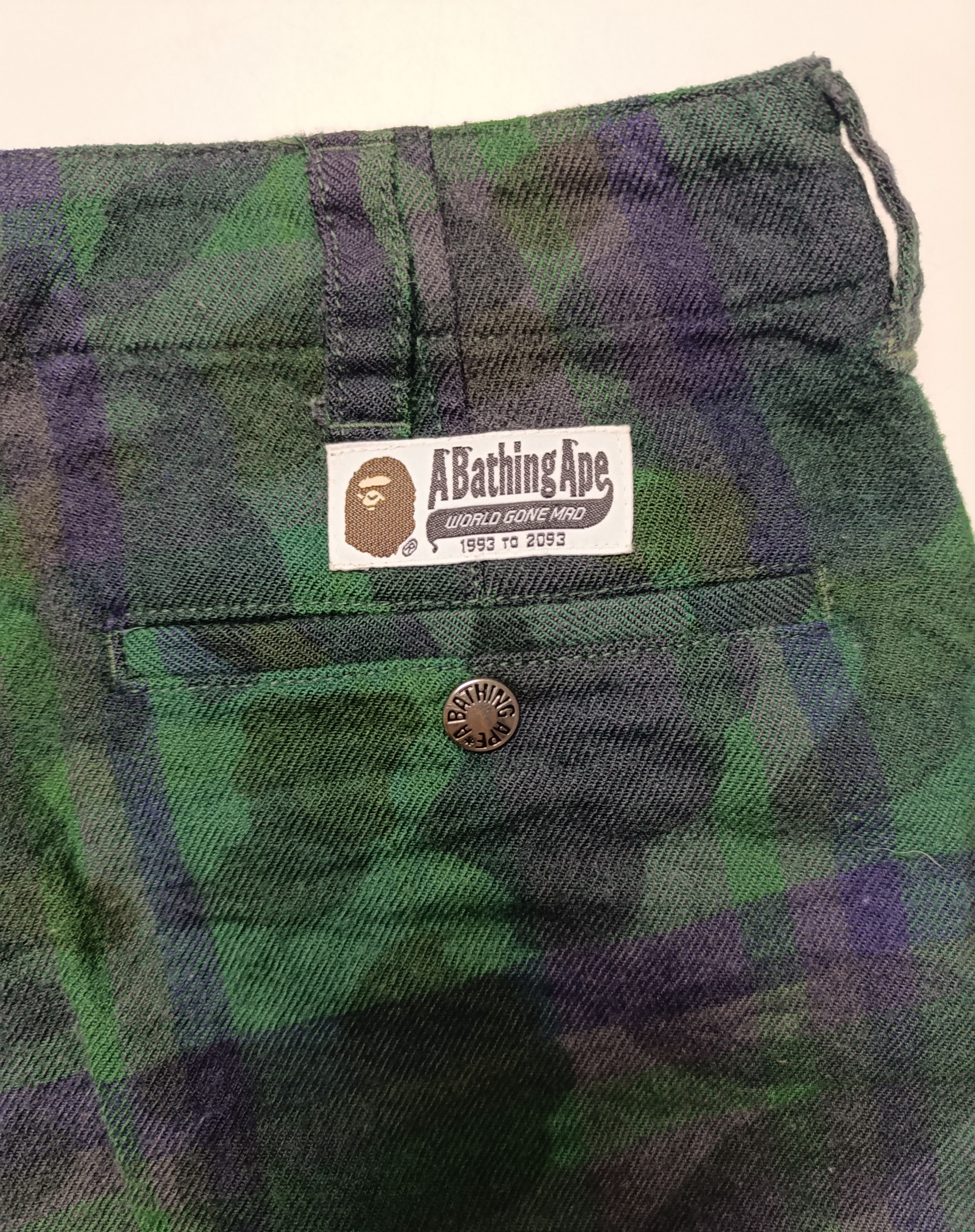 Bape Bape camo wool short Size US 30 / EU 46 - 10 Thumbnail