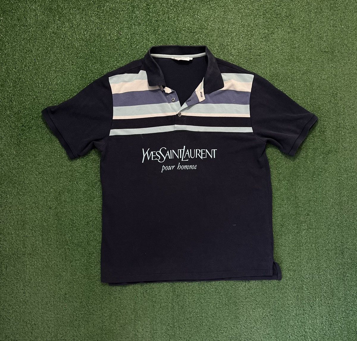 Yves Saint Laurent Yves Saint Laurent Polo Vintage YSL Size US XL / EU 56 / 4 - 1 Thumbnail