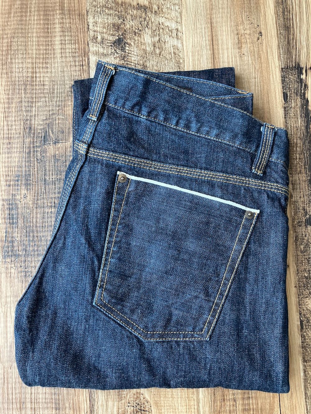 Japanese Brand GGD (Grand Global) W33 x L30 Slim Premium Okayama Denim Size US 33 - 14 Thumbnail