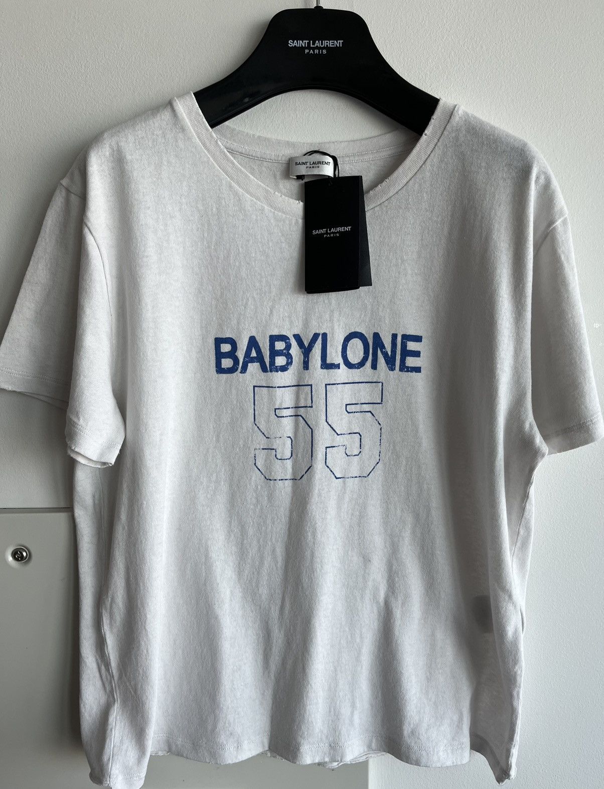 Saint Laurent Paris Super Runway Saint Laurent Babylone Slim fit Tee T-shirt Size US S / EU 44-46 / 1 - 18 Thumbnail