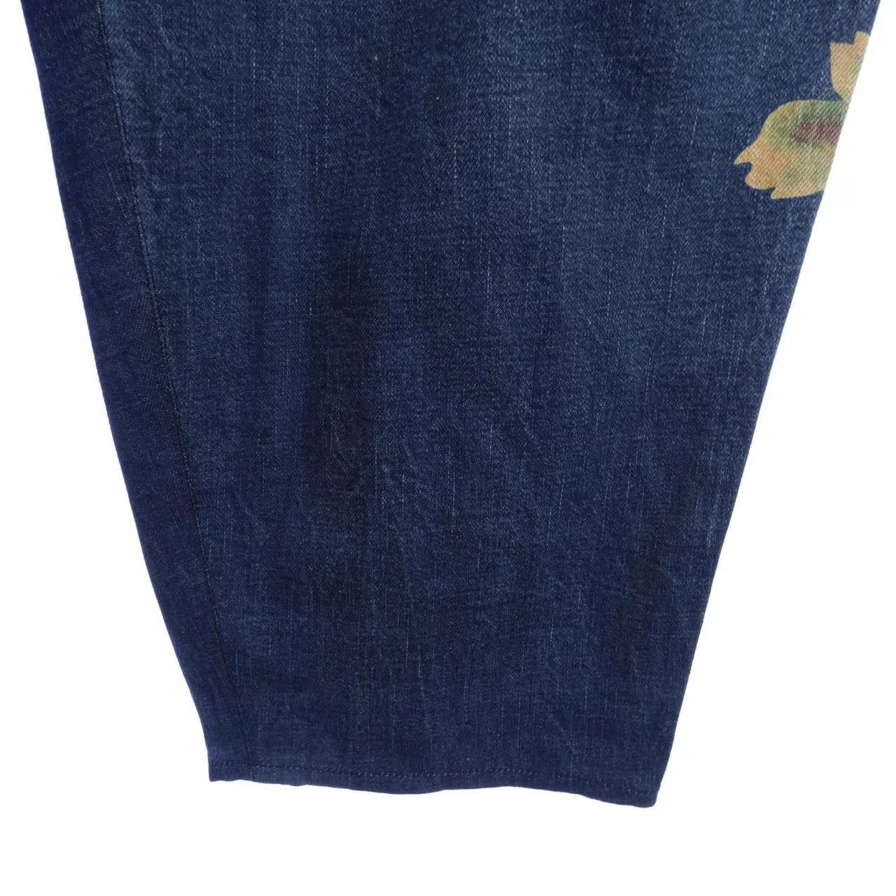 Yohji Yamamoto Yohji Yamamoto Pour Homme cotton print denim Size US 36 / EU 52 - 5 Thumbnail