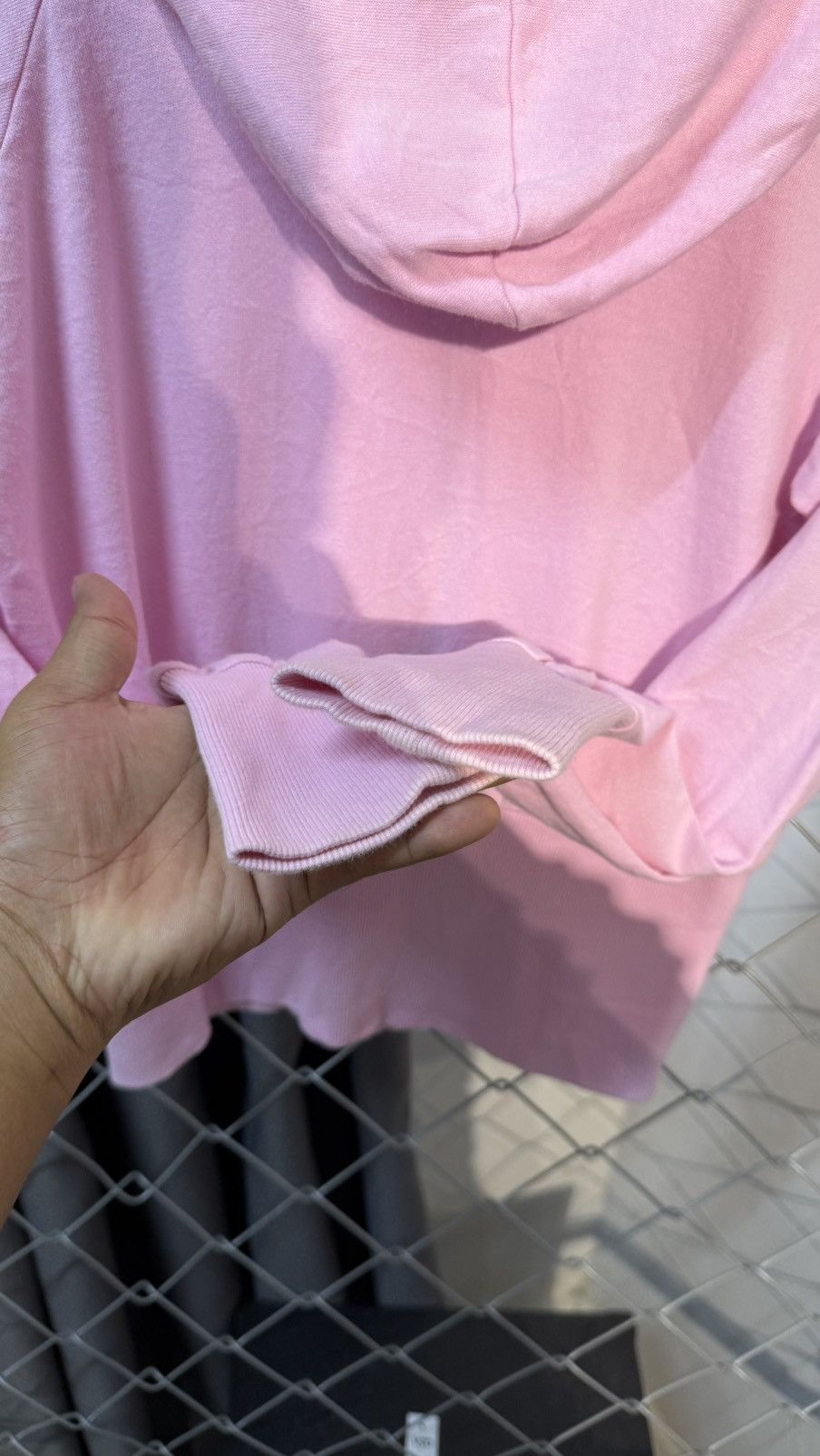Japanese Brand PUNK SUPER LOVER HOODIE CROP SKULL POKER CARD PINK Size US S / EU 44-46 / 1 - 11 Thumbnail