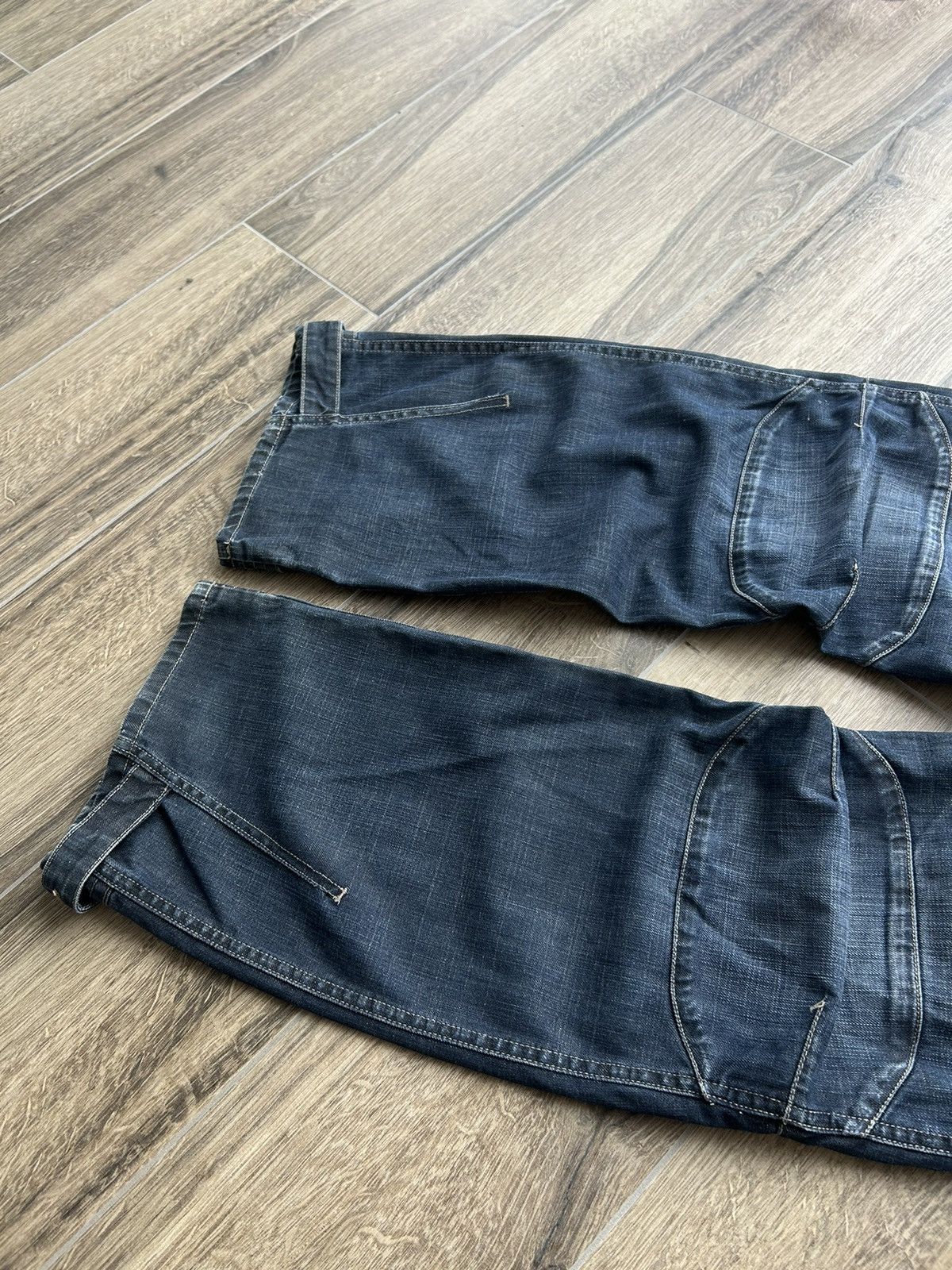G-Star × Vintage Vintage G Star Raw y2k biker jeans mens rare Size US 32 / EU 48 - 5 Thumbnail