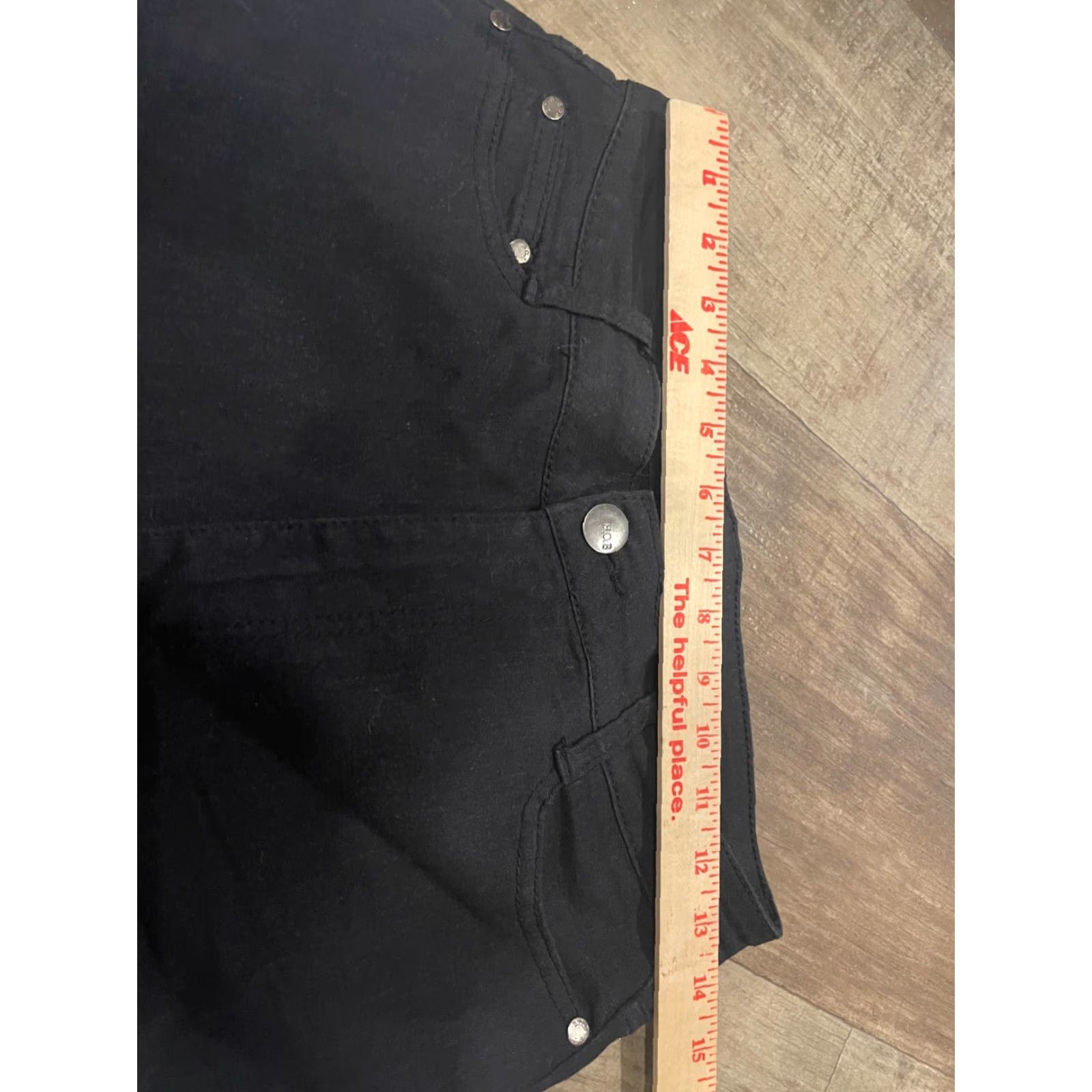 Lucky Brand Lucky Brand Rob Jeans Womens Regular Size 13 Black Distressed Jeans Distressed Pants Classic American Style Mens? Womens Size 34" / US 12 / IT 48 - 3 Thumbnail