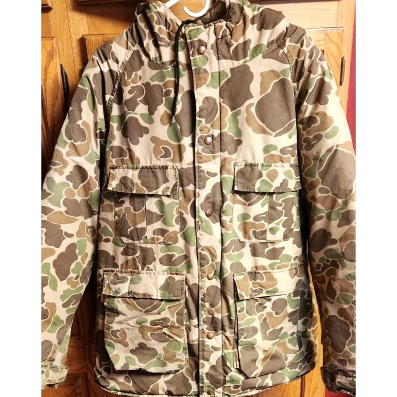 Vintage VINTAGE REDHEAD Puffer Coat FROGSKIN Camo Men L Large Hunting Parka Snap Jacket Vintage Size US L / EU 52-54 / 3 - 3 Thumbnail