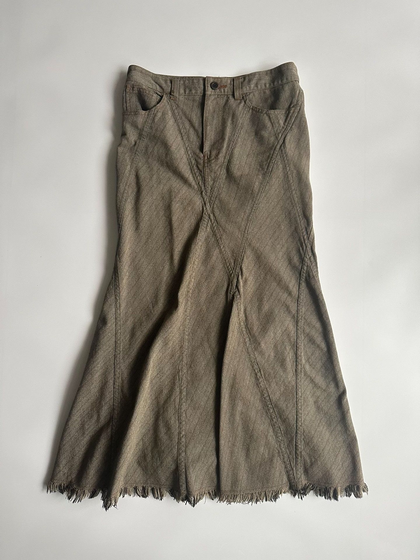 Junya Watanabe JUNYA WATANABE 02SS Fish Pattern Dress| Size 28" / US 6 / IT 42 - 6 Thumbnail