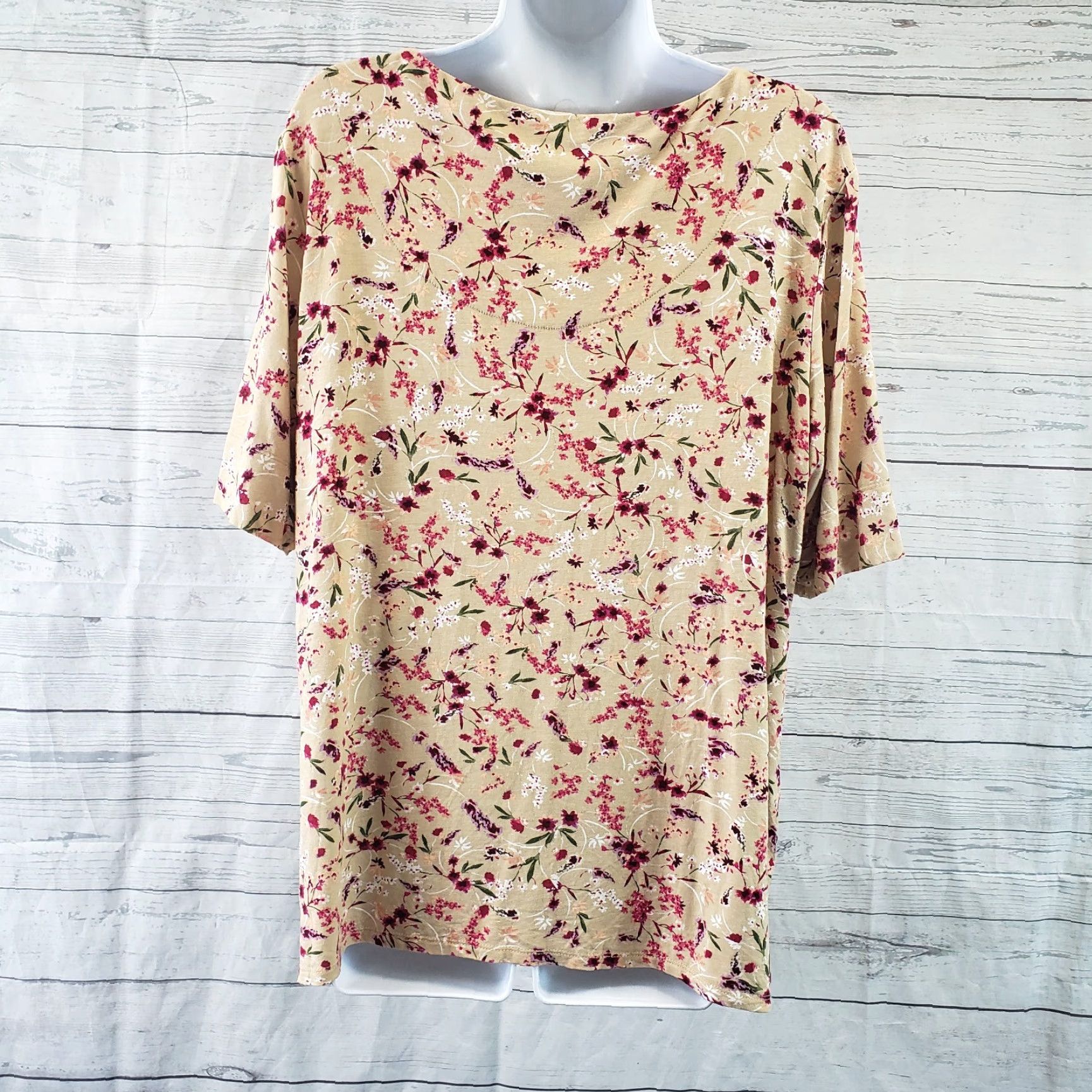 Vintage Chicos Womens Top T-Shirt Size XL / US 12-14 / IT 48-50 - 4 Thumbnail