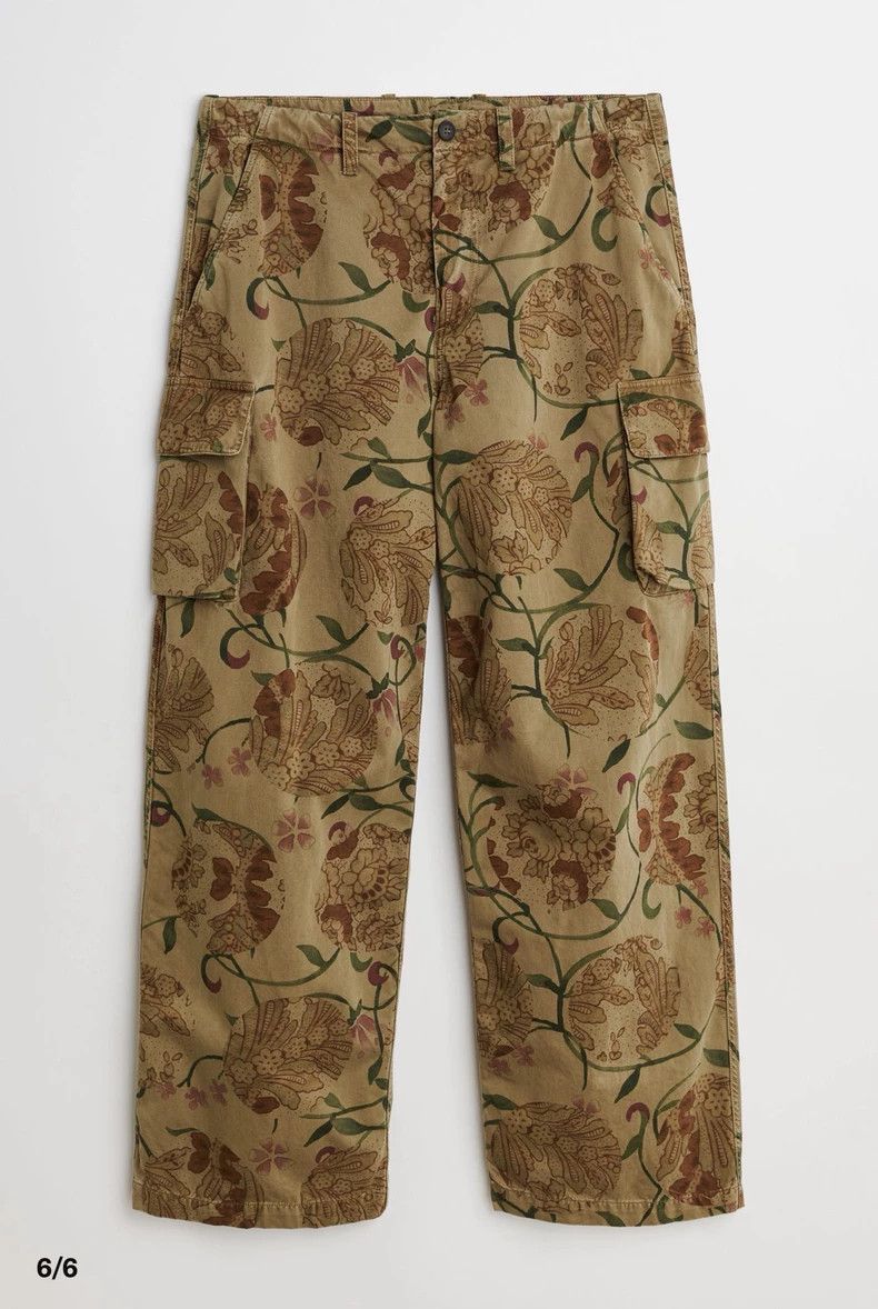 Our Legacy Our Legacy size48 Floral printed work pants Size US 32 / EU 48 - 4 Thumbnail