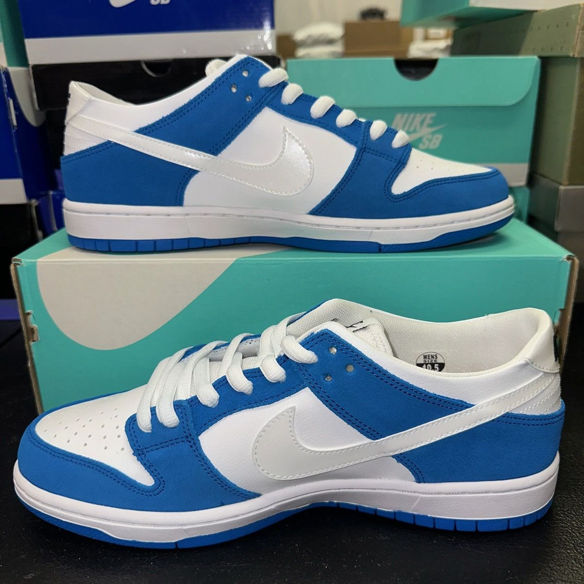 Nike Size 10.5 - Nike Dunk Low Pro SB Ishod Wair 819674-410 Size US 10.5 / EU 43-44 - 2 Thumbnail