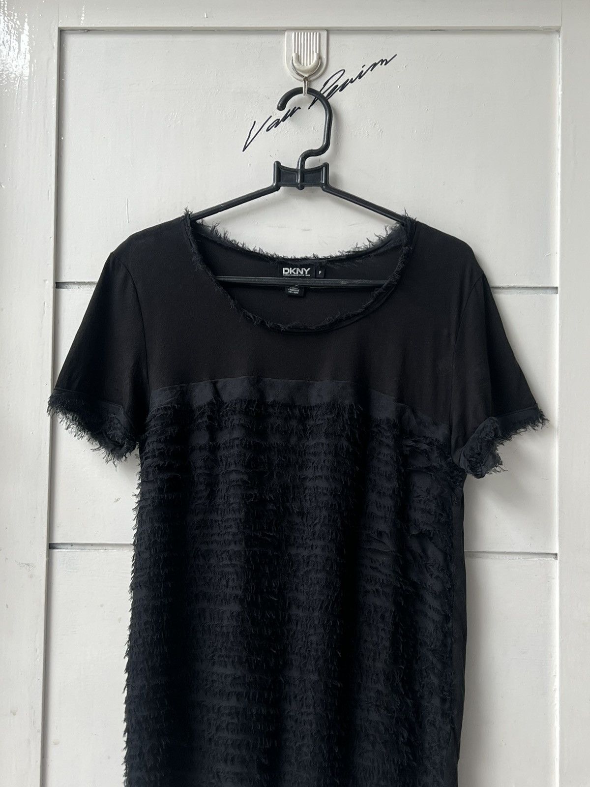 DKNY DKNY Black T-shirt Size US XS / EU 42 / 0 - 2 Thumbnail