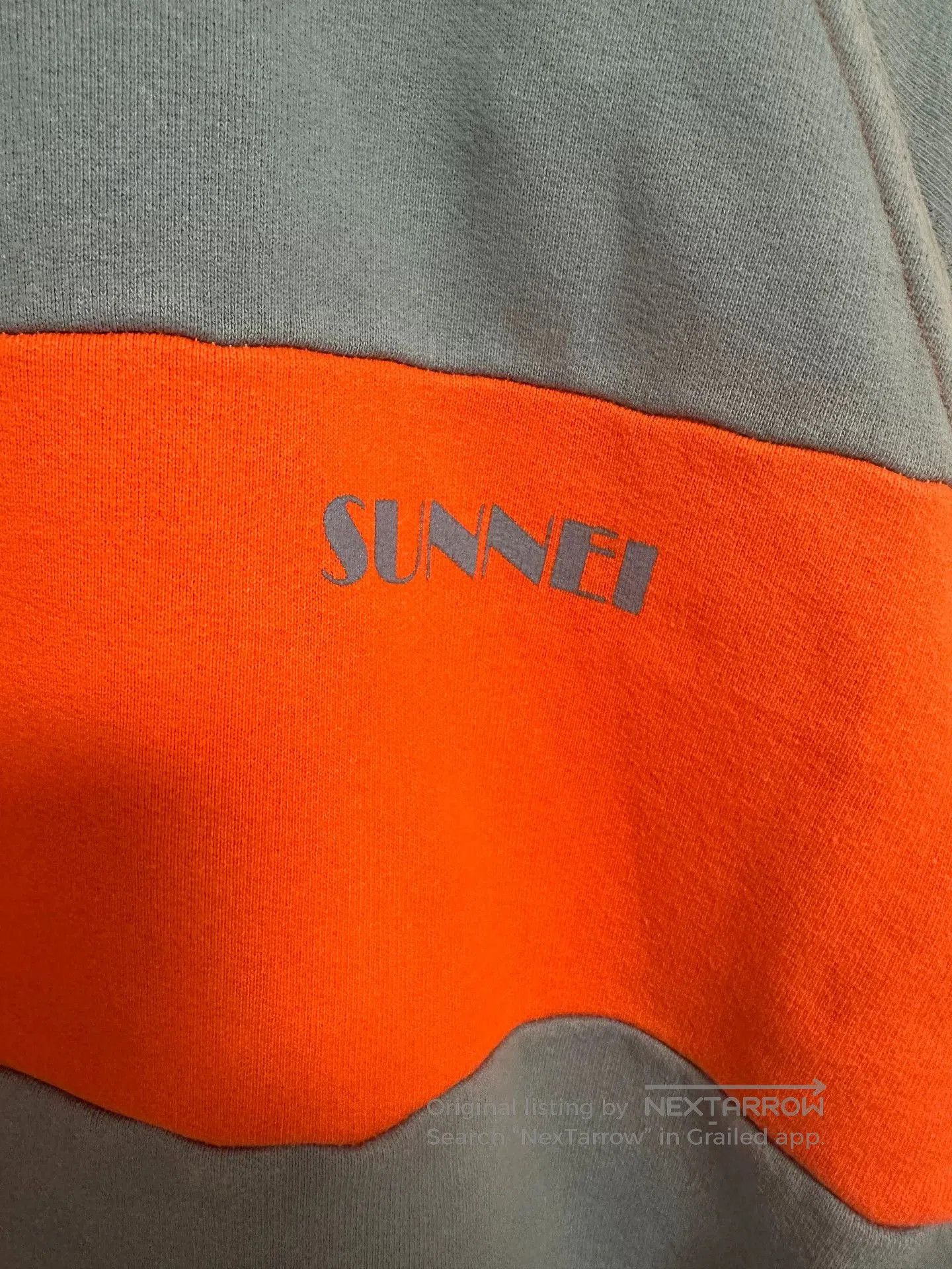 Sunnei SUNNEI Blue Orange Striped Sweatshirt. Size US S / EU 44-46 / 1 - 2 Thumbnail