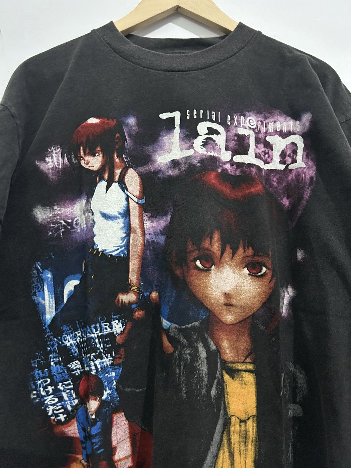 Japanese Brand Serial Experiments Lain Graphic Tee Size US XL / EU 56 / 4 - 2 Thumbnail