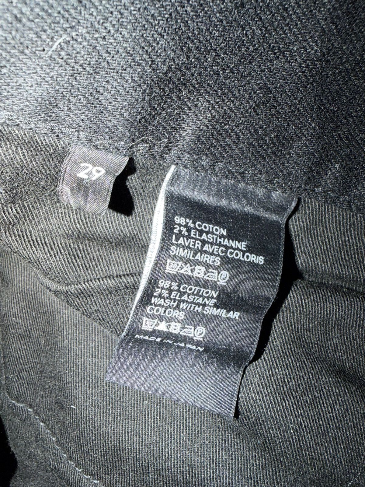Celine Celine SS19 M_SK_003 NJ pure black denim Size US 29 - 4 Thumbnail