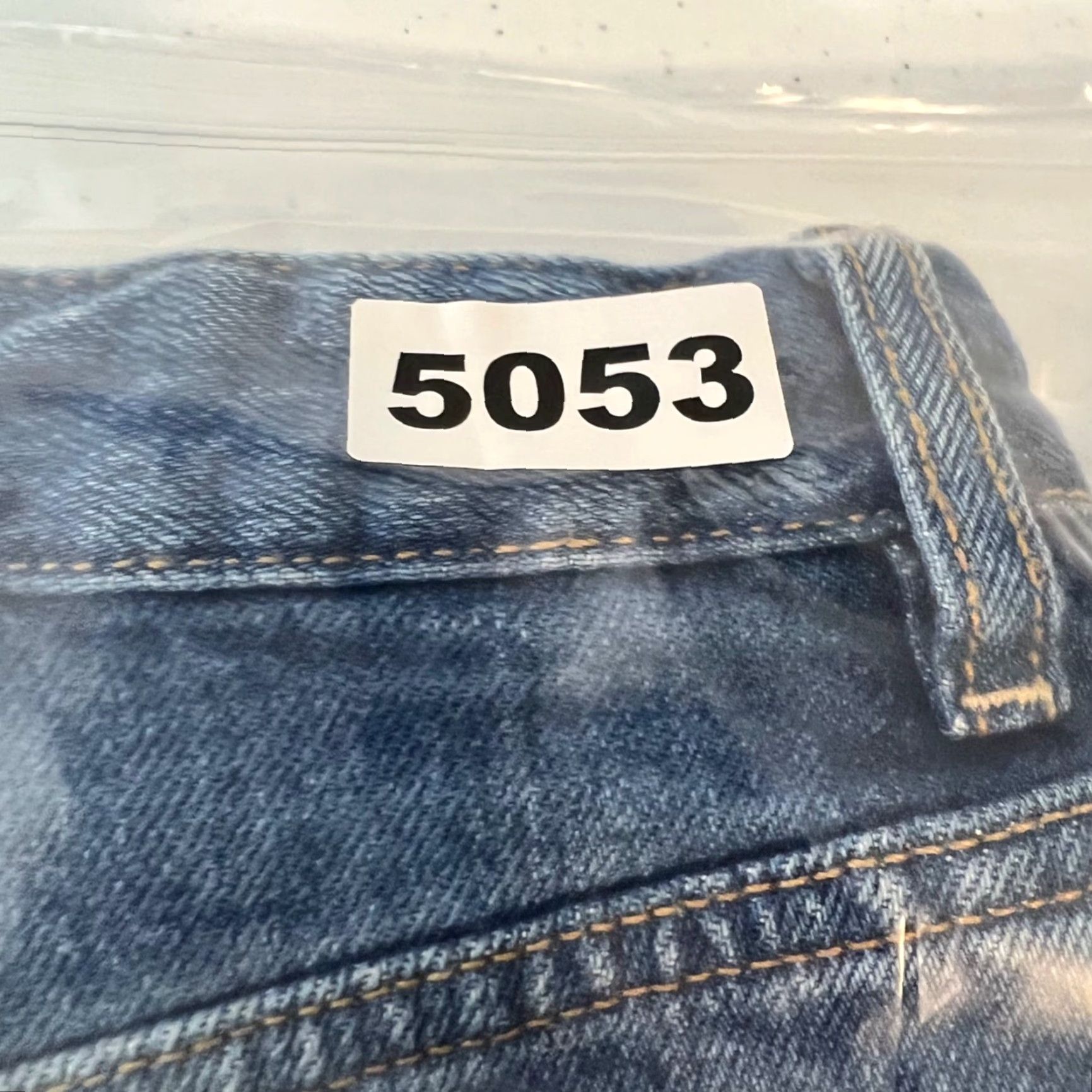 Cos COS Women’s Size 10 Denim Midi Skirt Mid Blue Straight Cut Size 32" / US 10 / IT 46 - 7 Thumbnail