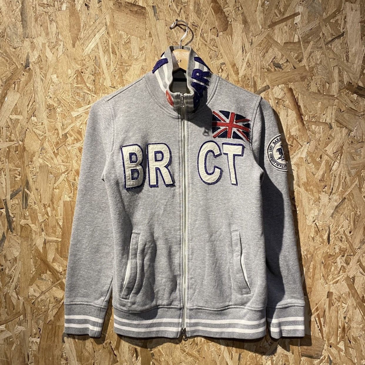 Baracuta Baracuta Patches Jacket Sweater Zipper England Size US S / EU 44-46 / 1 - 1 Thumbnail