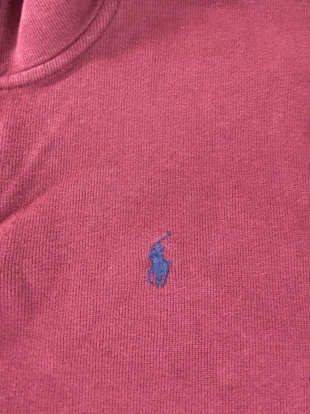 Polo Ralph Lauren Polo Ralph Lauren Men's Size XL Red 1/4 Zip Pullover Red Size US XL / EU 56 / 4 - 10 Thumbnail