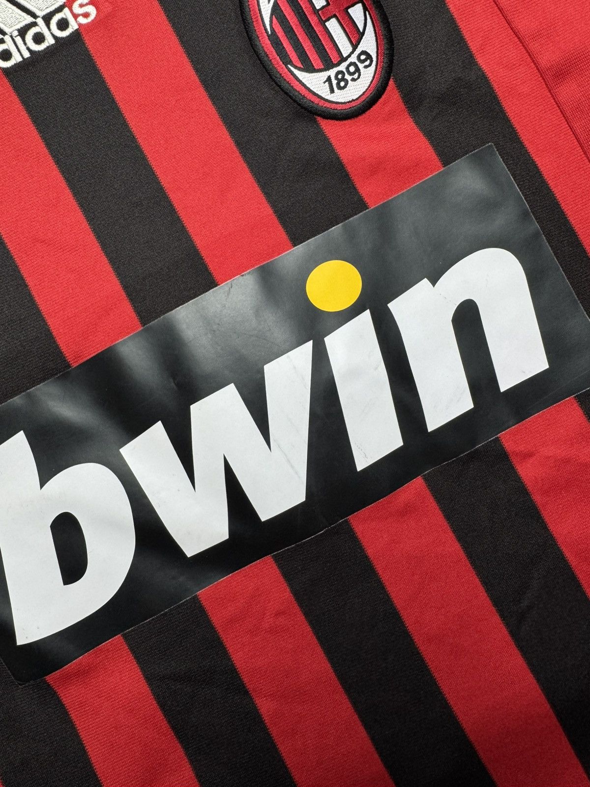 Adidas Vintage 2009/10 AC Milan Home Jersey - Adidas Clima365 Size US XL / EU 56 / 4 - 3 Thumbnail