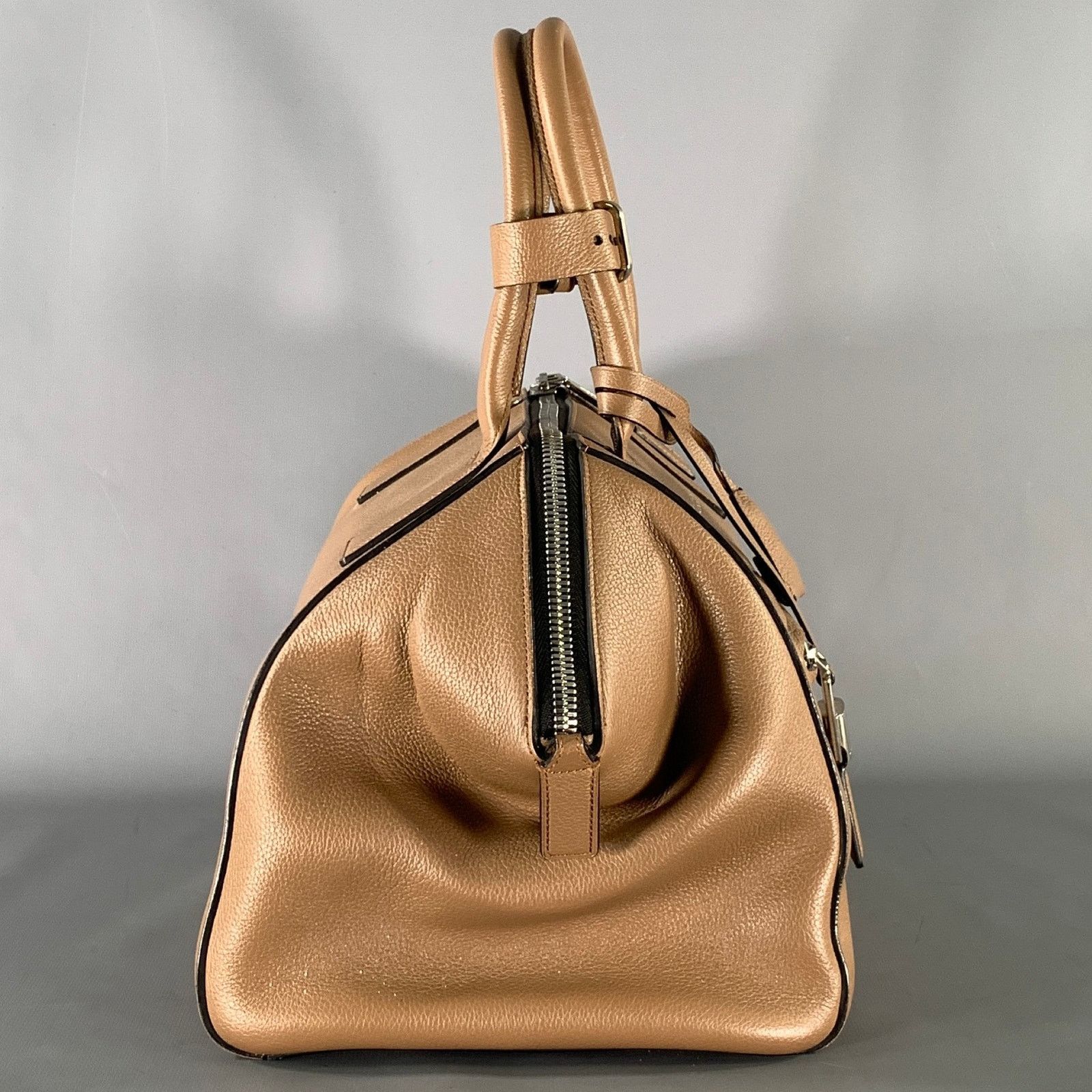 Marc Jacobs MARC JACOBS Tan Pebble Grain Leather Satchel HandBags Size ONE SIZE - 3 Thumbnail