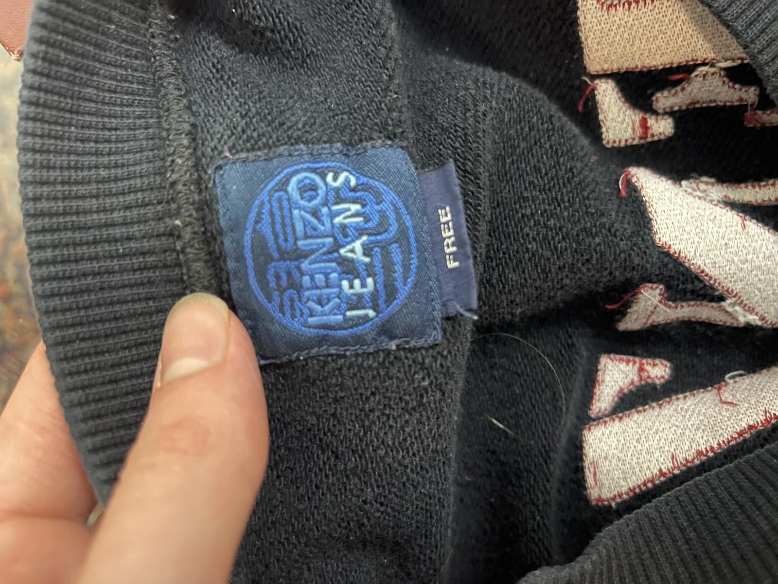 Kenzo Kenzo - Navy Blue Crewneck Sweatshirt with Logo Print Size US M / EU 48-50 / 2 - 4 Thumbnail