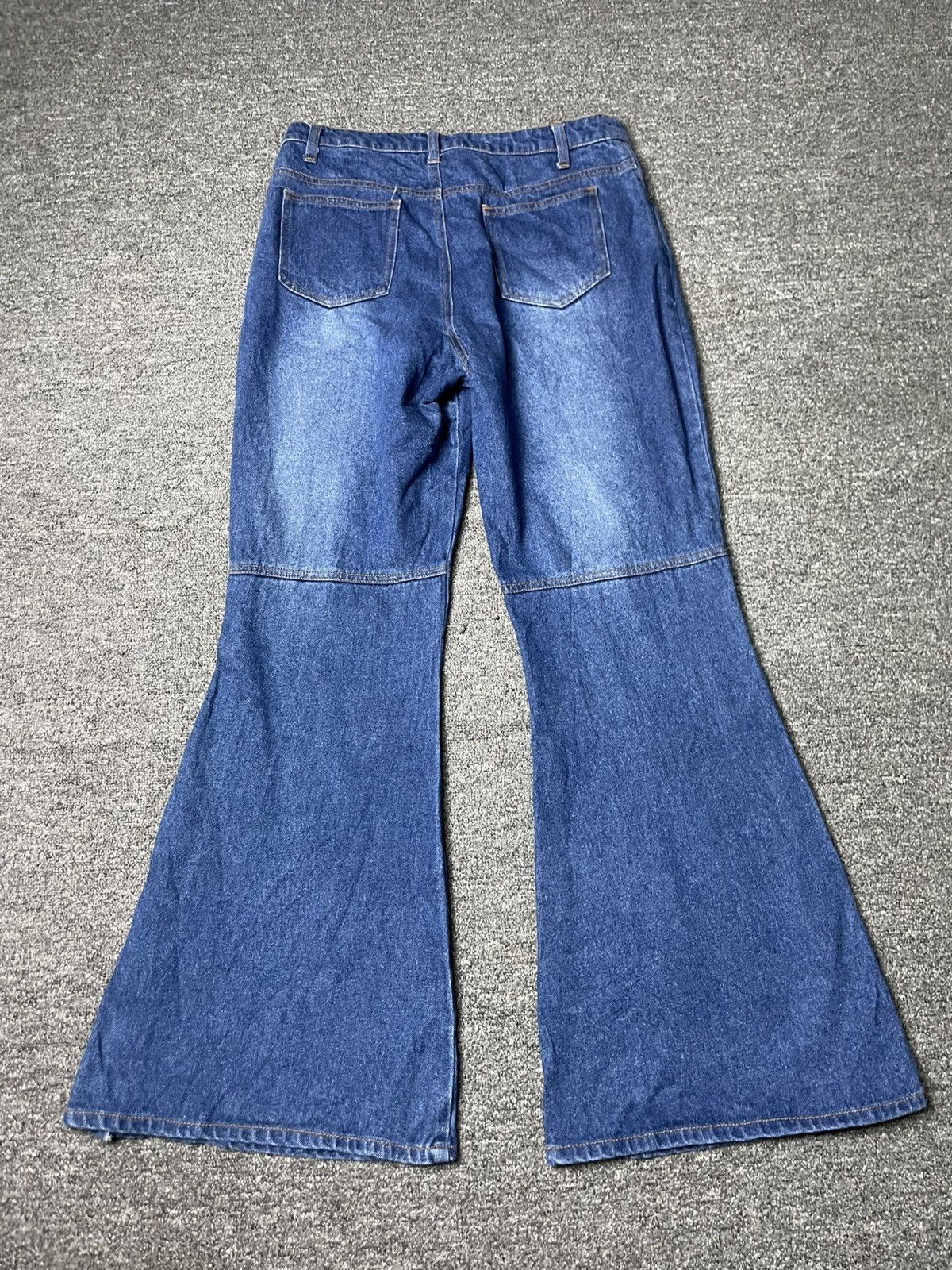 Japanese Brand Bootcut Snap Button Jeans (83)